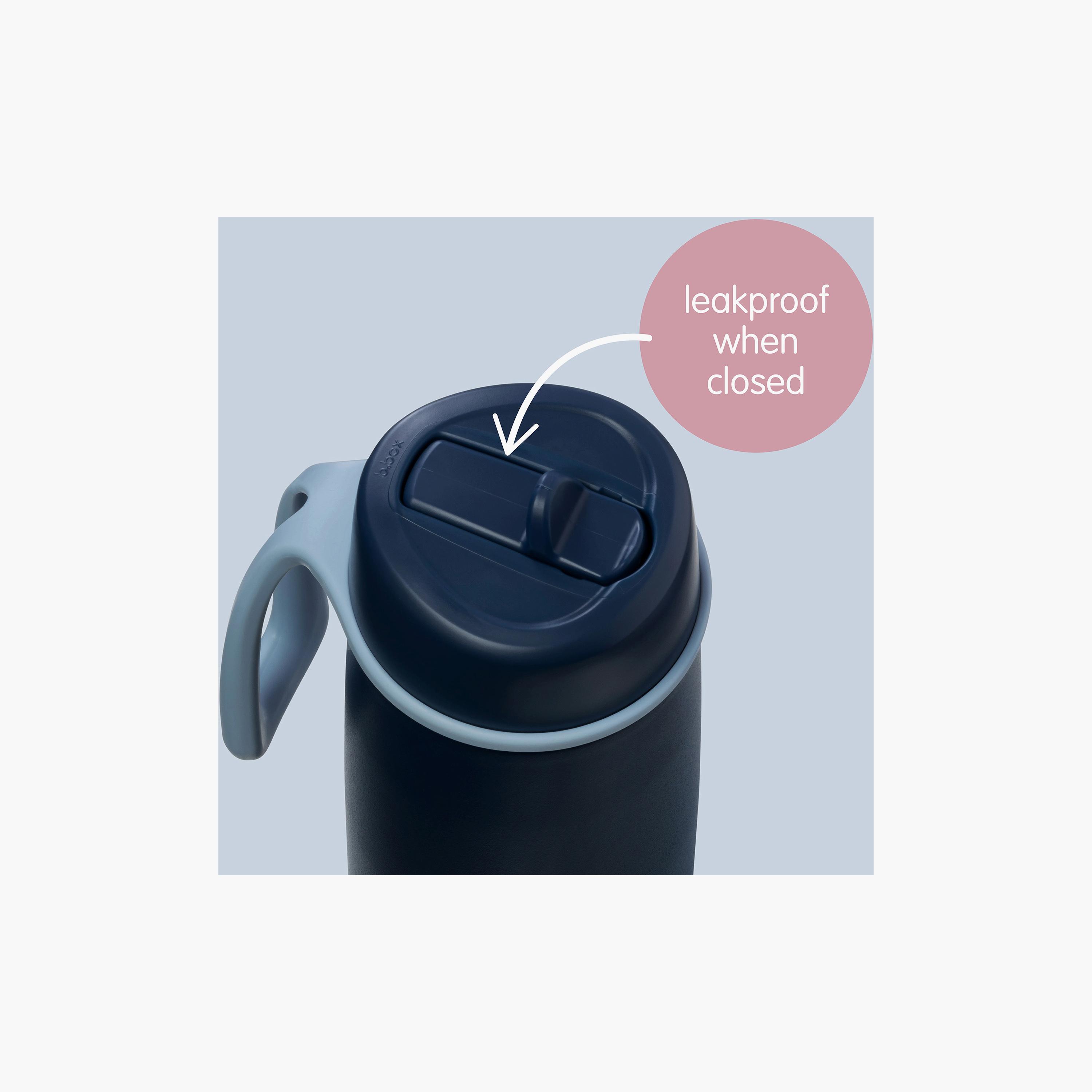 زجاجة مياه عازلة للحرارة بغطاء قلاب ومصاصة - 690 مل من بي.بوكس-baby-feeding-feedingbottles-bottlesandteats-image-30