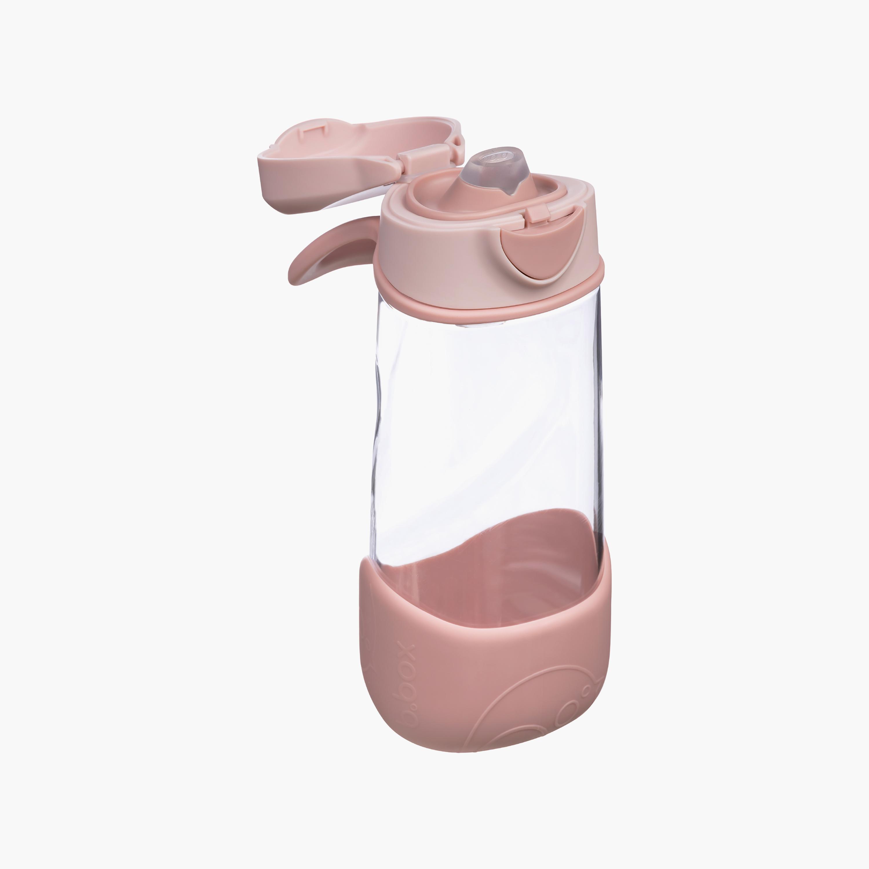 زجاجة مياه رياضية عازلة للحرارة مع فوهة ومصاصة - 450 مل من بي.بوكس-school-waterbottles-image-1