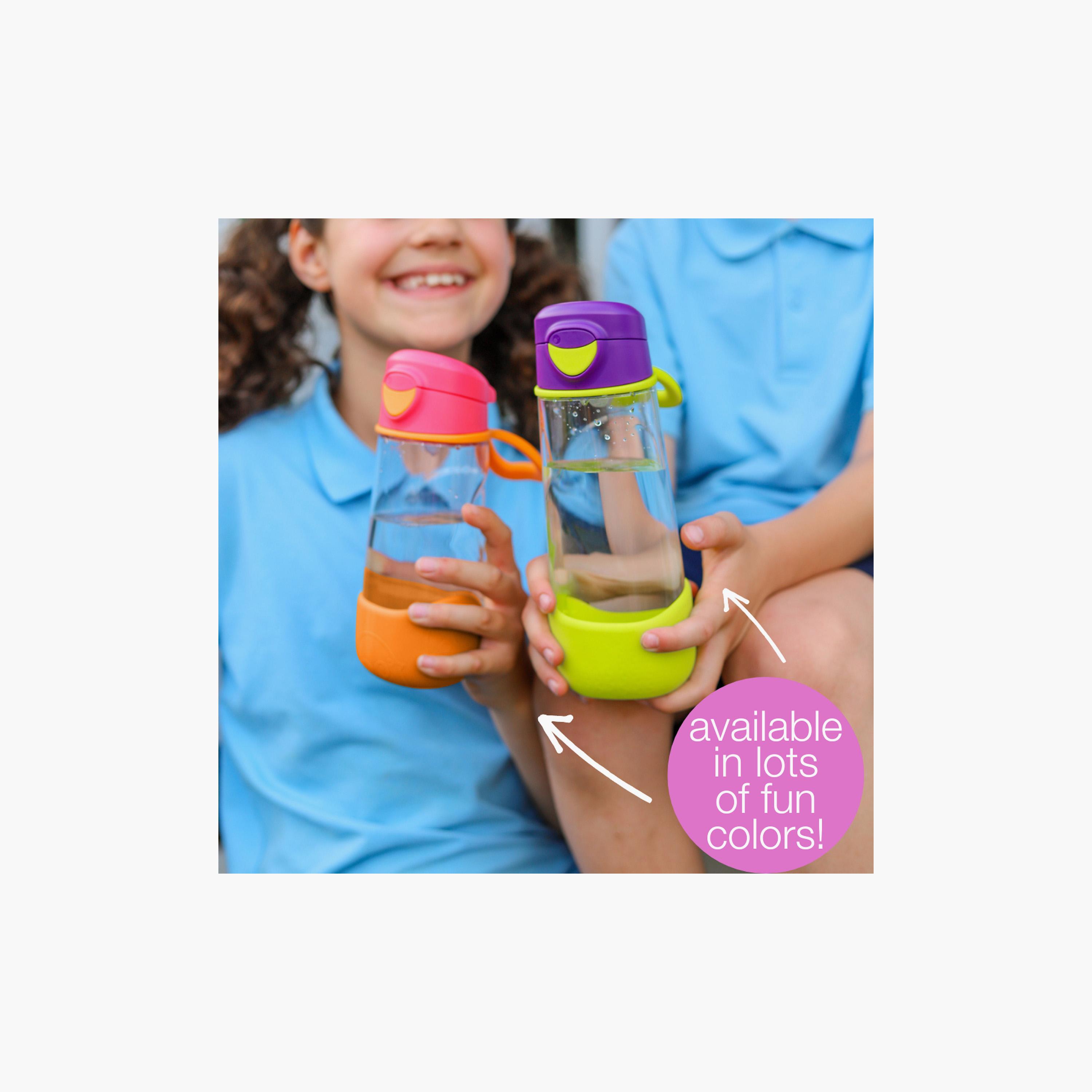 B.box Insulated Sport Spout Water Bottle with Straw - 450 ml-school-waterbottles-image-5