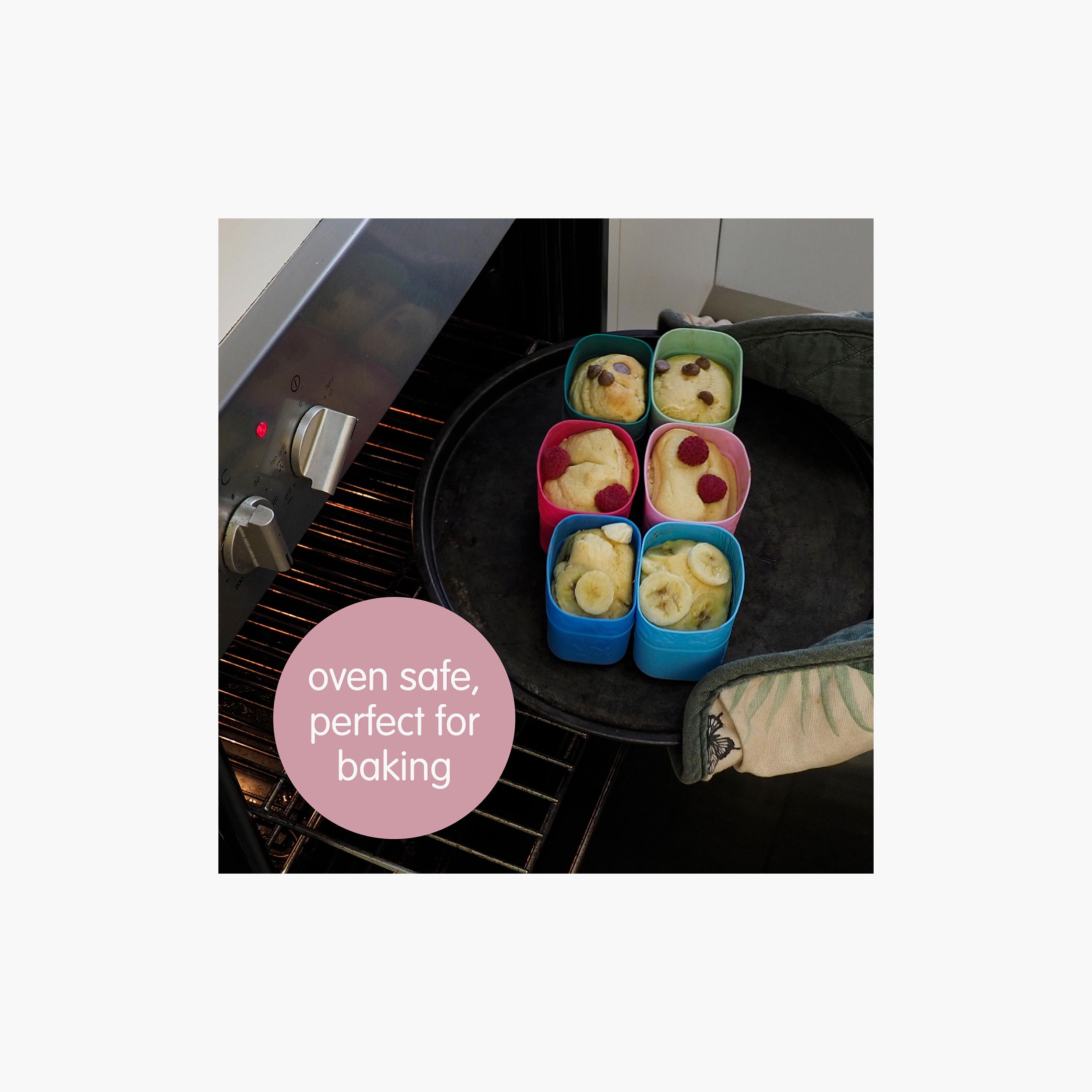 أكواب وجبات خفيفة سيليكون قطعتين من بي.بوكس-baby-feeding-mealtimeessentials-image-6