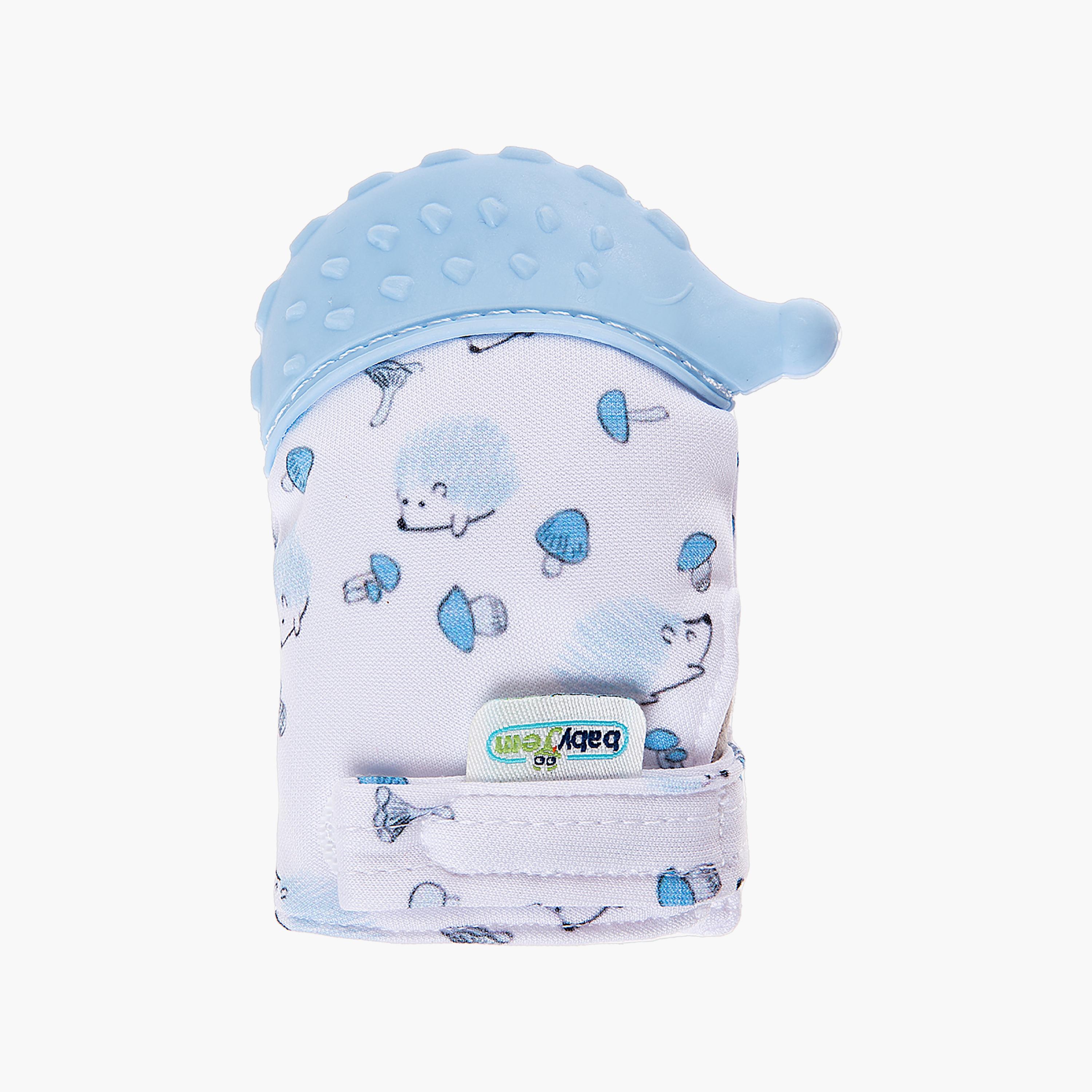 عضاضة قفاز بتصميم قنفذ من بيبي جيم-baby-feeding-teethers-image-2