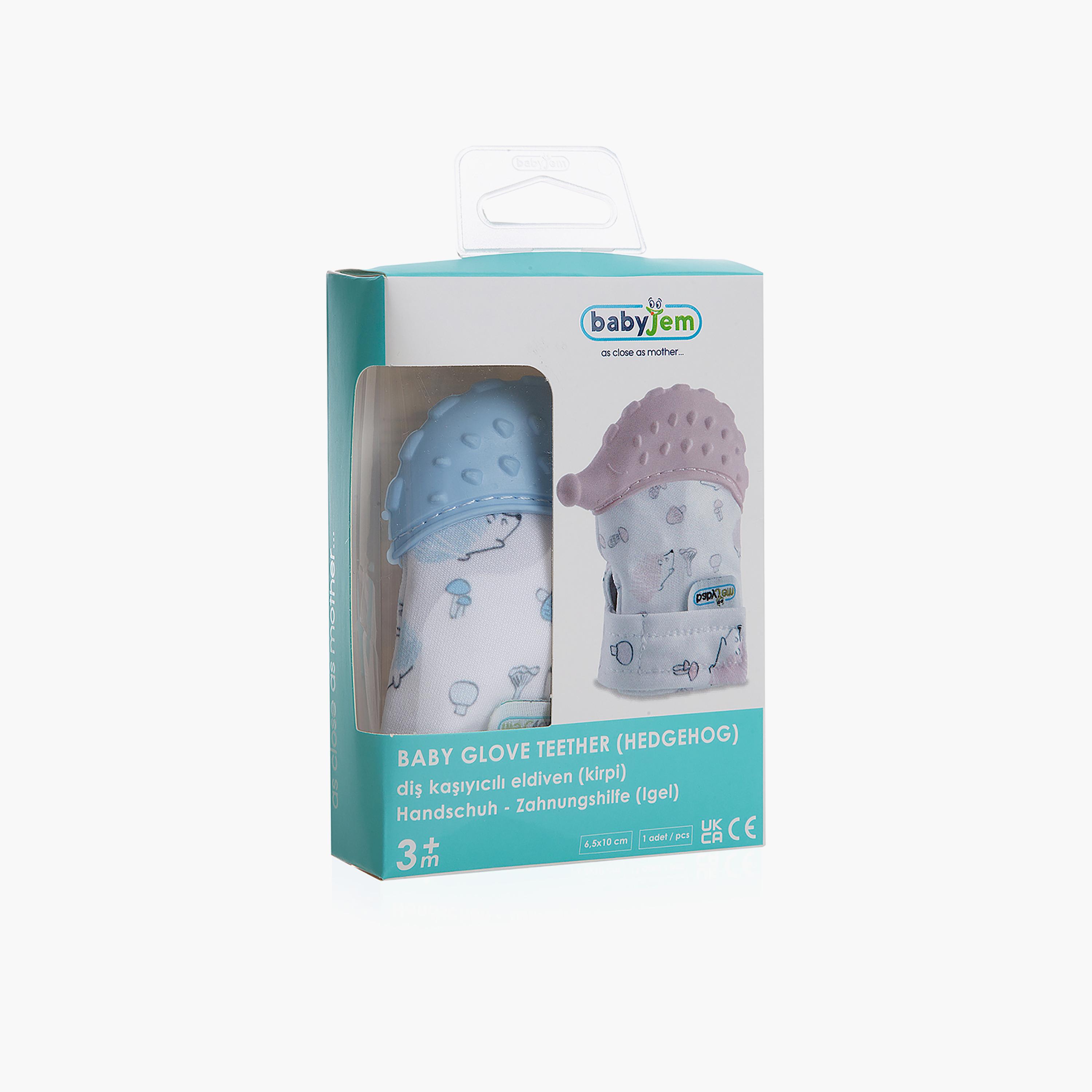 عضاضة قفاز بتصميم قنفذ من بيبي جيم-baby-feeding-teethers-image-7