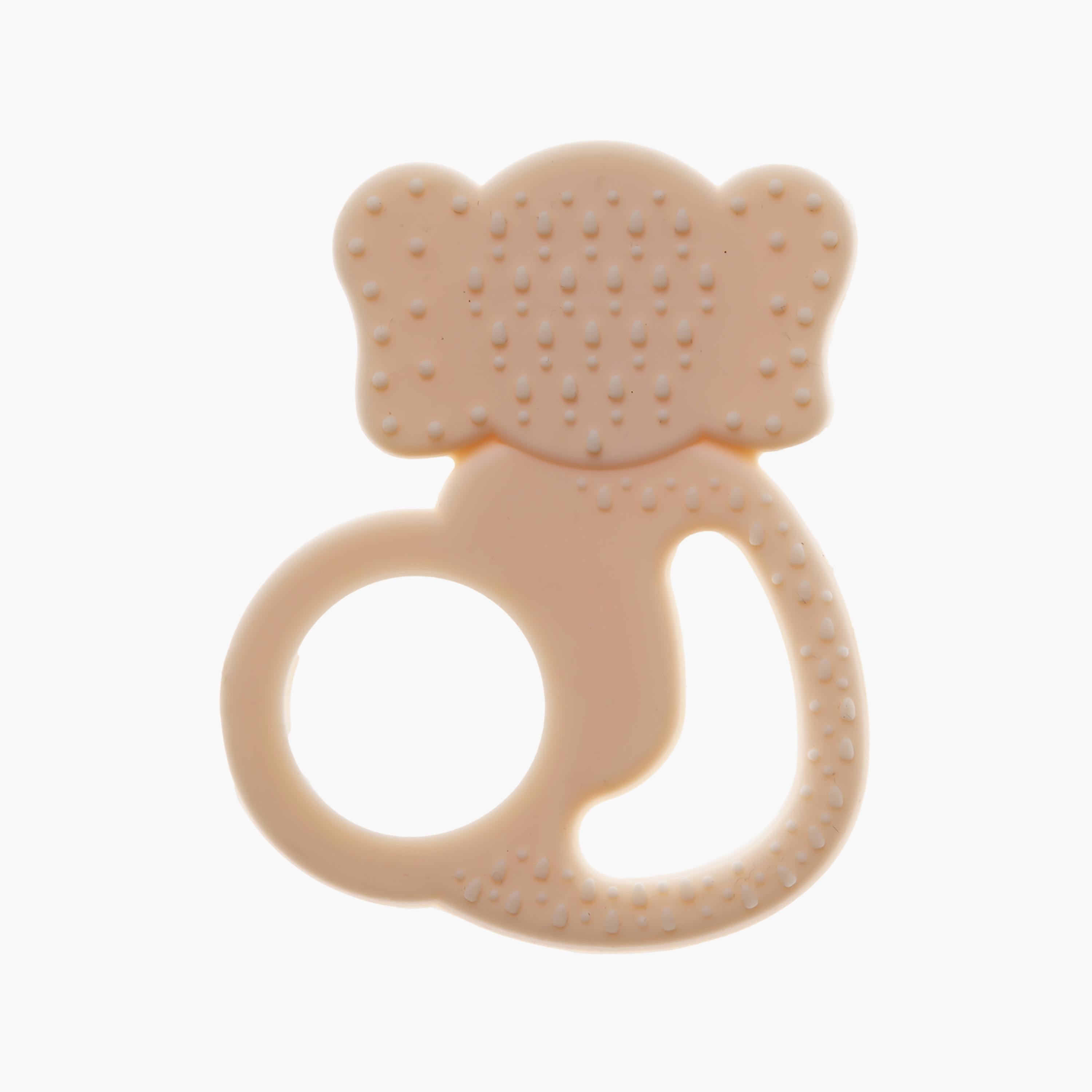 Babyjem Silicon Elephant Teether-baby-feeding-teethers-image-3