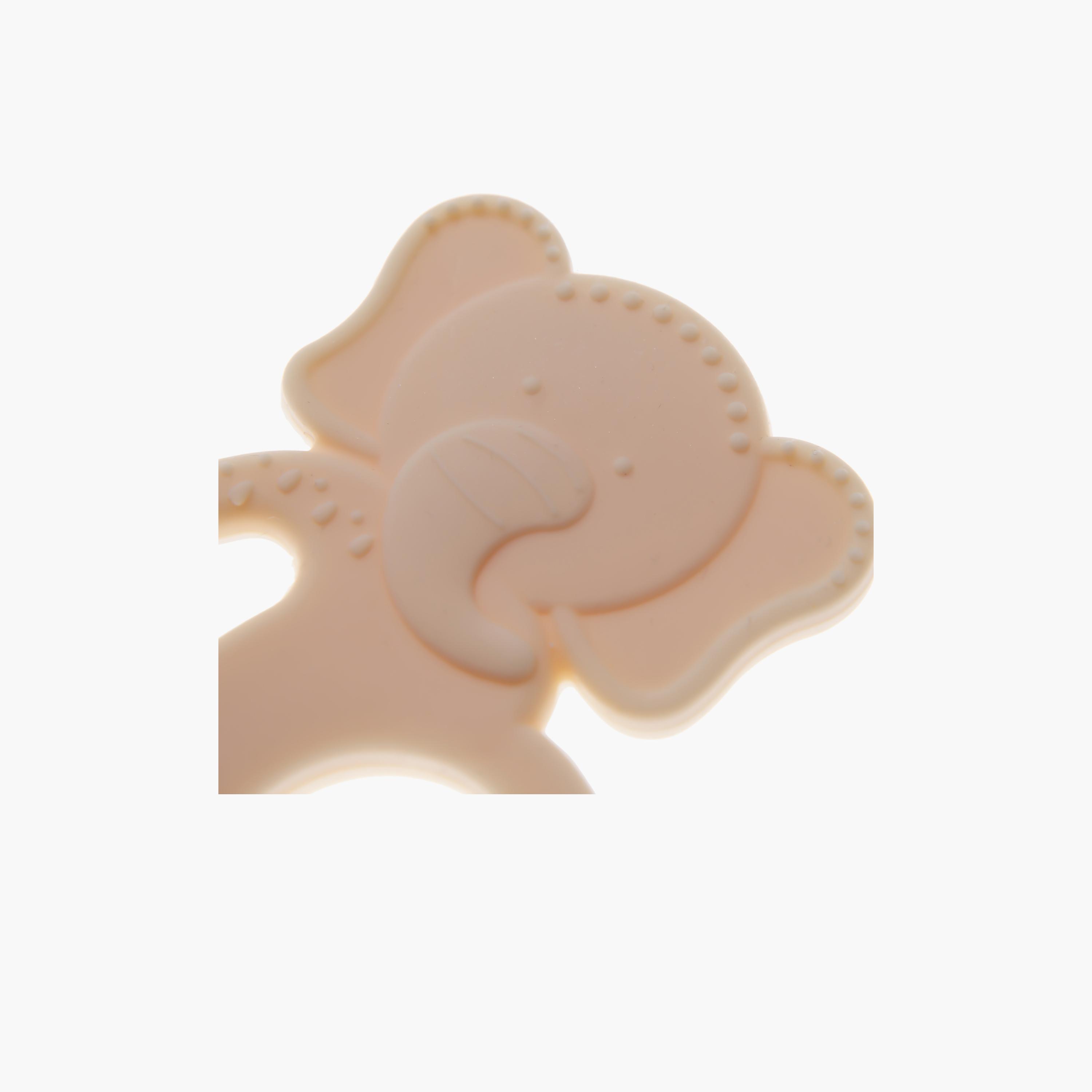 Babyjem Silicon Elephant Teether-baby-feeding-teethers-image-4