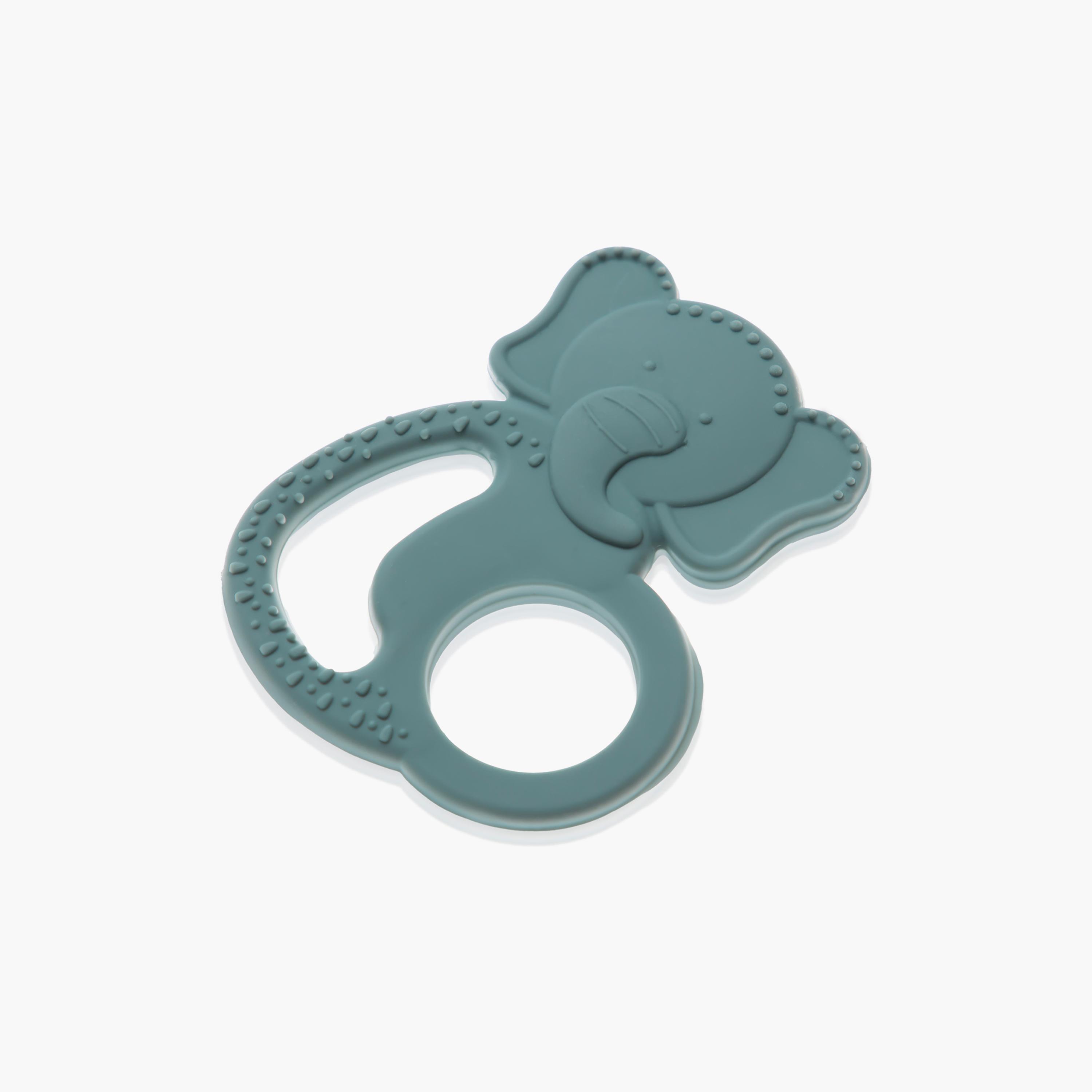 Babyjem Silicon Elephant Teether-baby-feeding-teethers-image-3