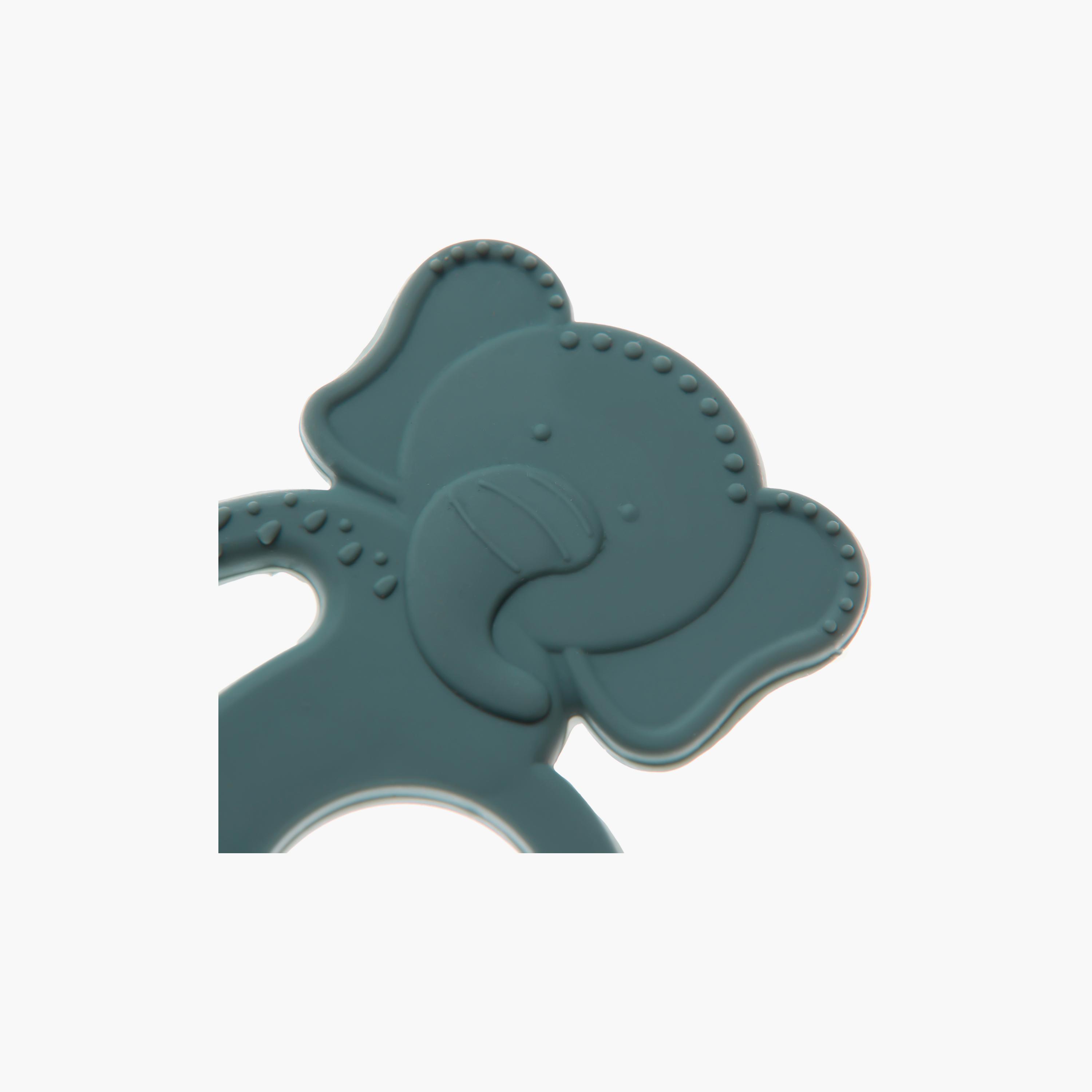 Babyjem Silicon Elephant Teether-baby-feeding-teethers-image-4