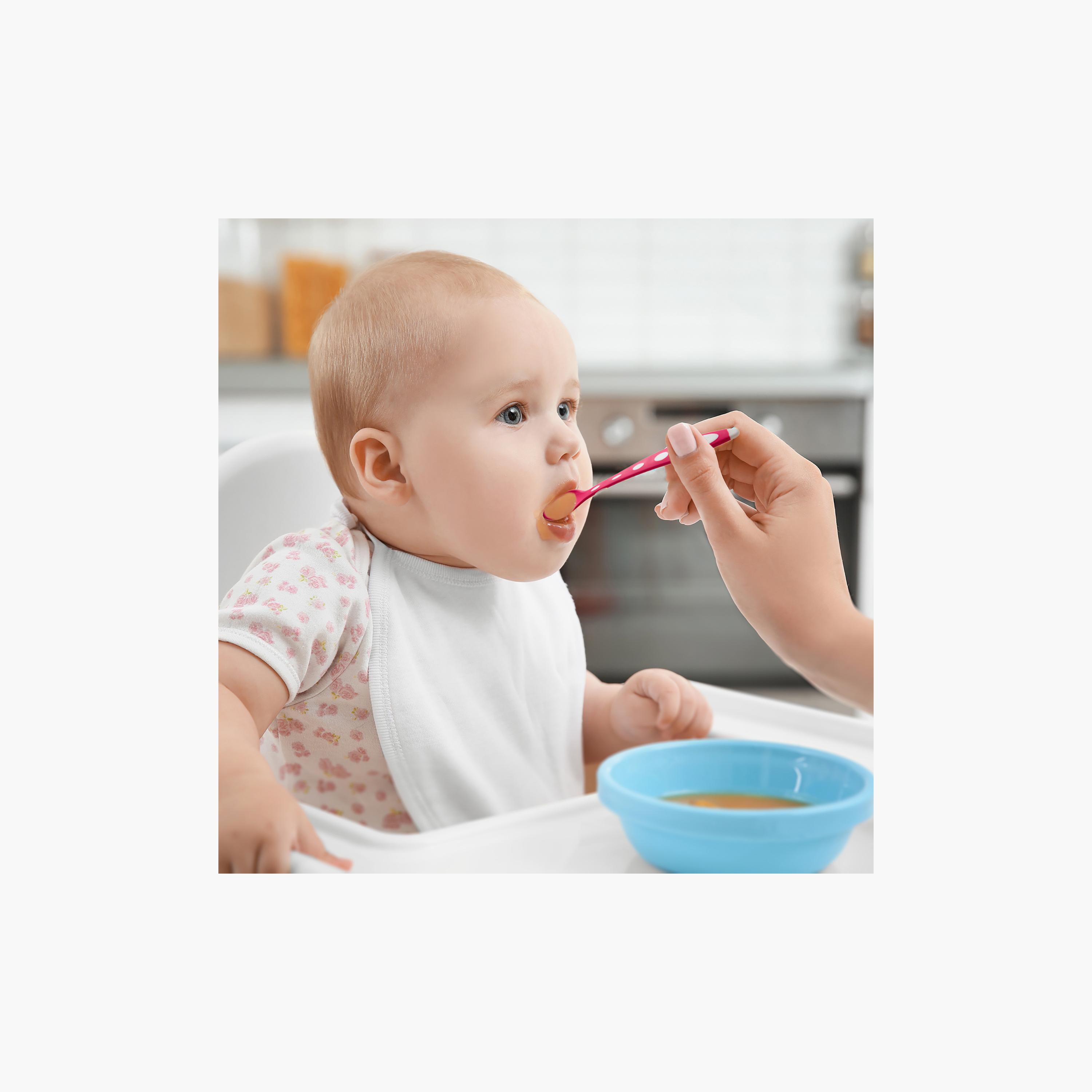 ملعقة ذات رأس ناعم قطعتين من بيبي جيم-baby-feeding-mealtimeessentials-image-3