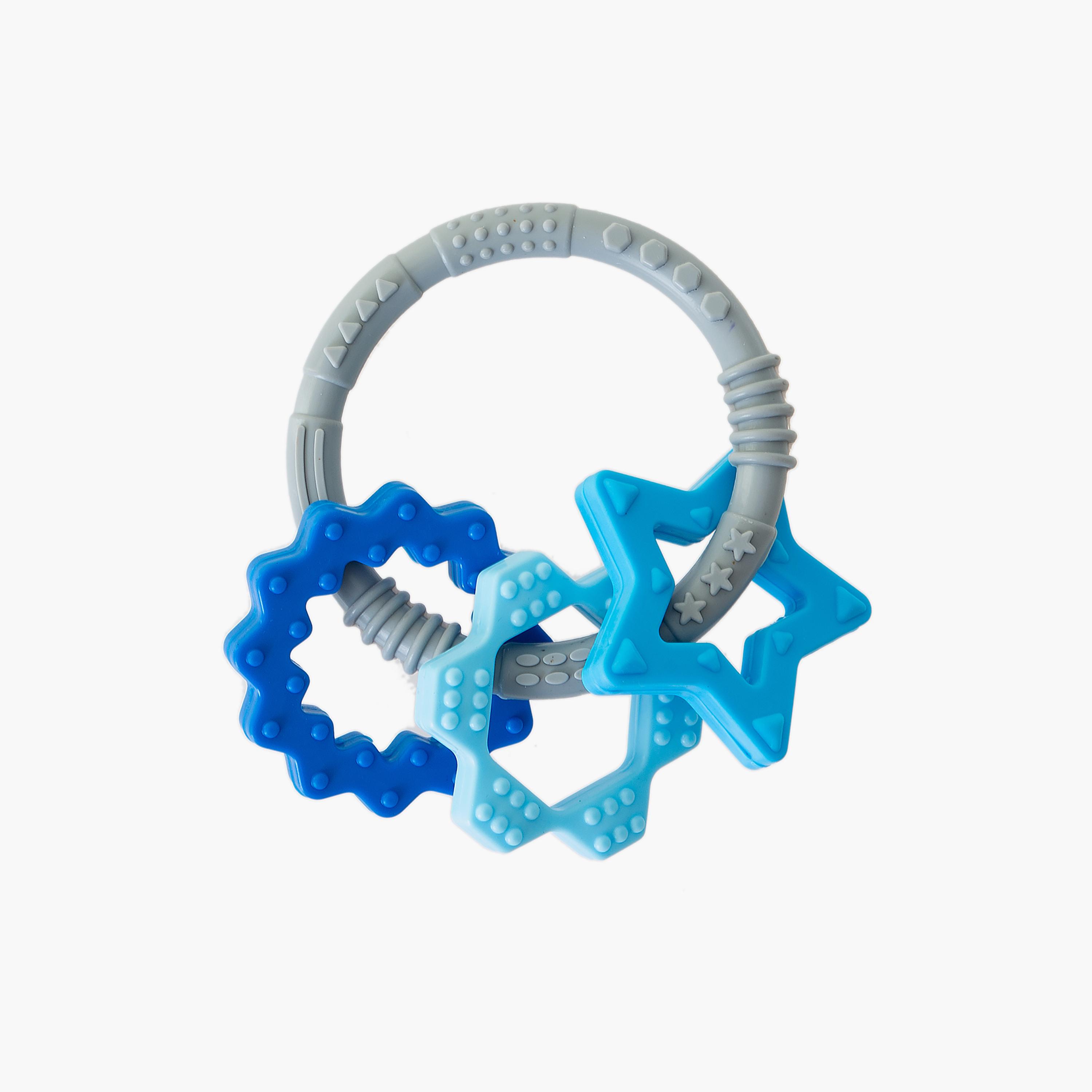 Babyjem Silicon Ring Teether-baby-feeding-teethers-image-1