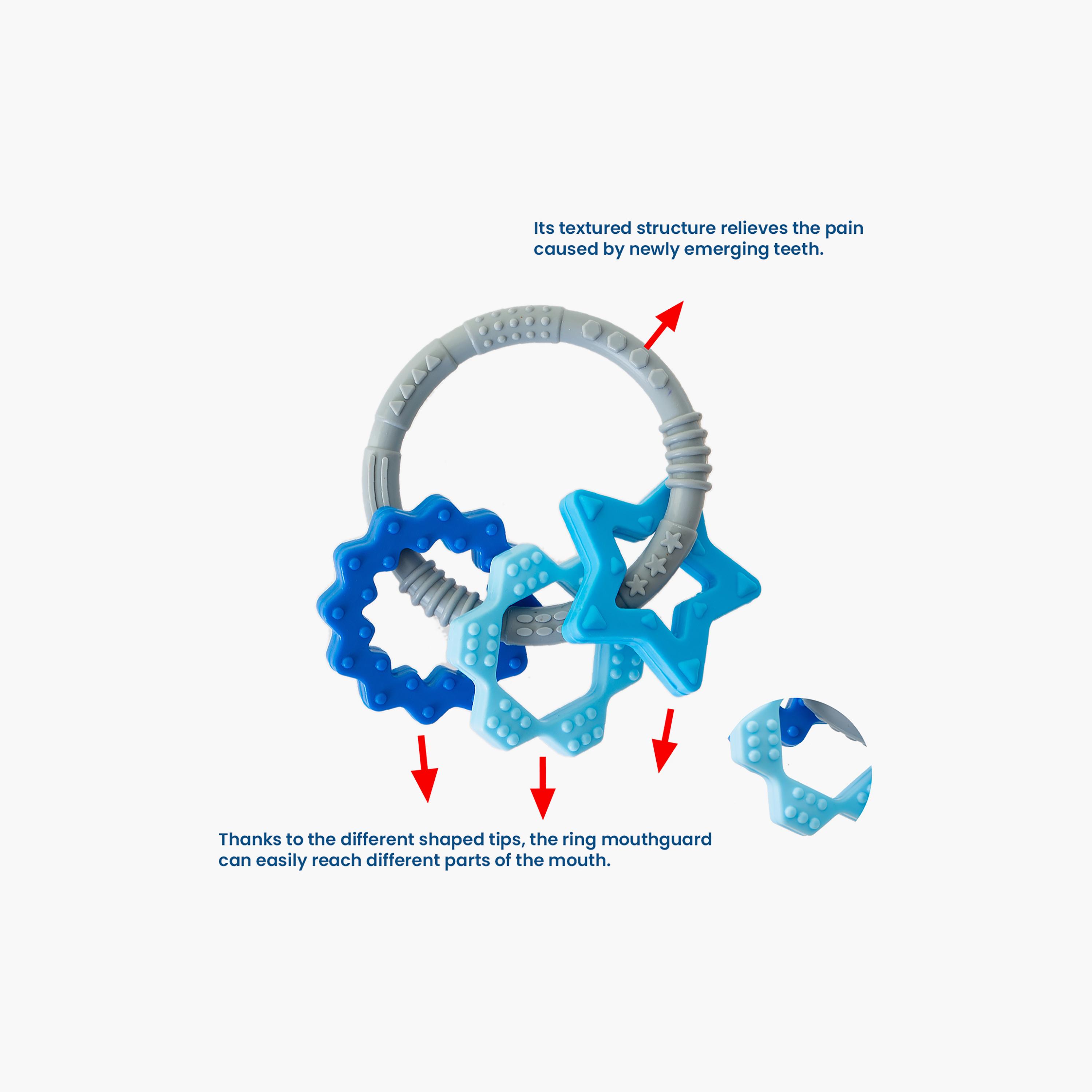 Babyjem Silicon Ring Teether-baby-feeding-teethers-image-3