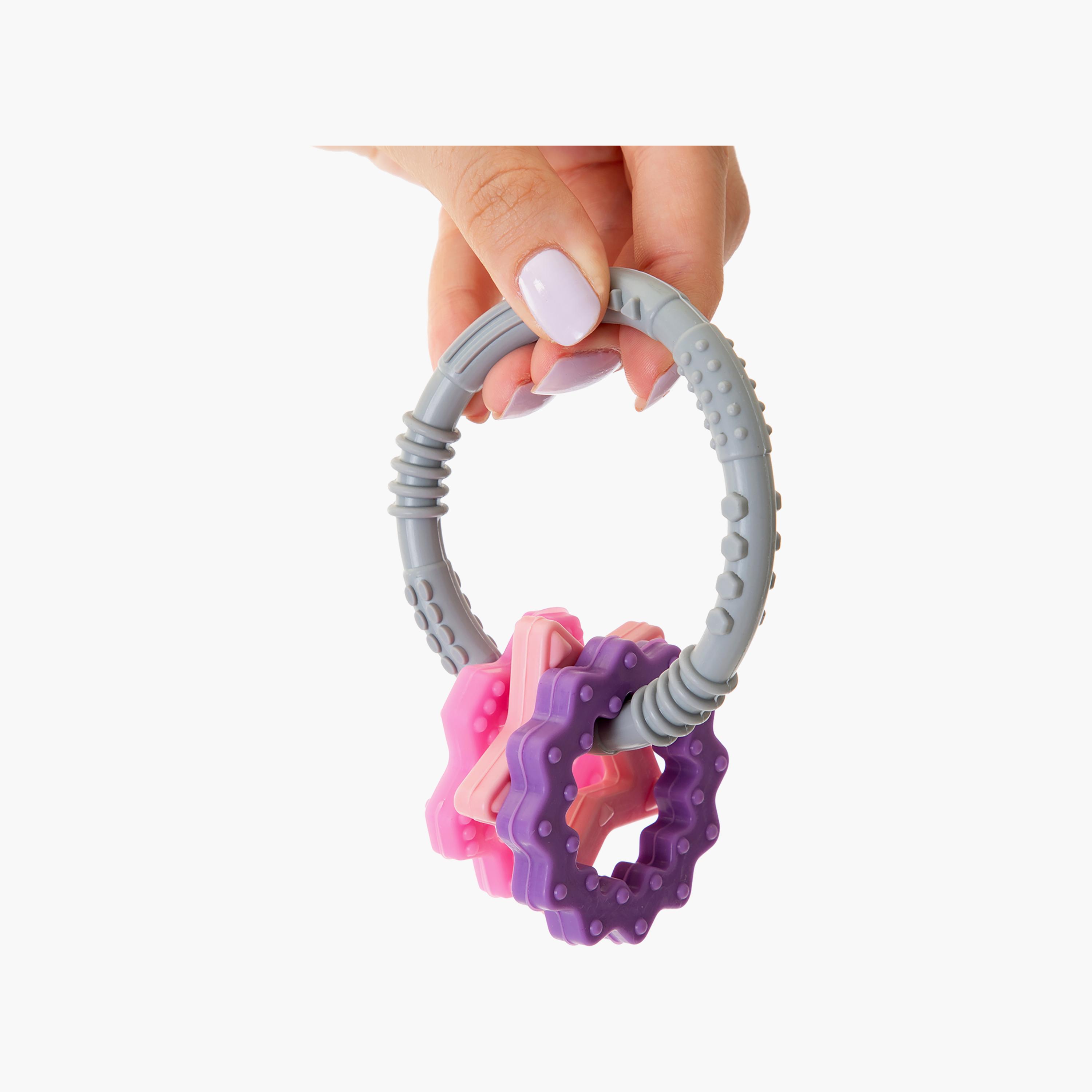 Babyjem Silicon Ring Teether-baby-feeding-teethers-image-2
