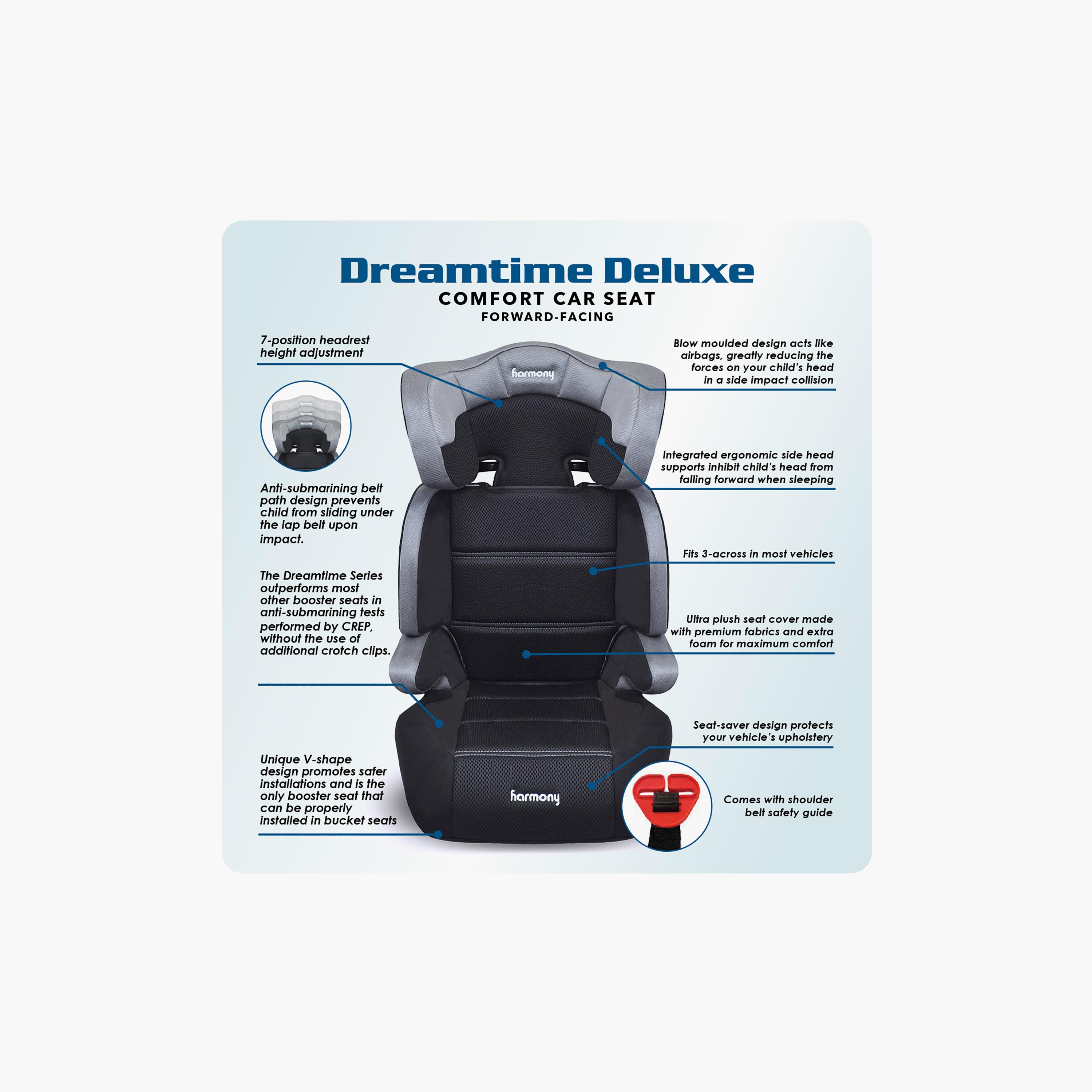 Harmony Dreamtime Deluxe Comfortable Booster Seat-baby-feeding-highchairsandboosters-image-8