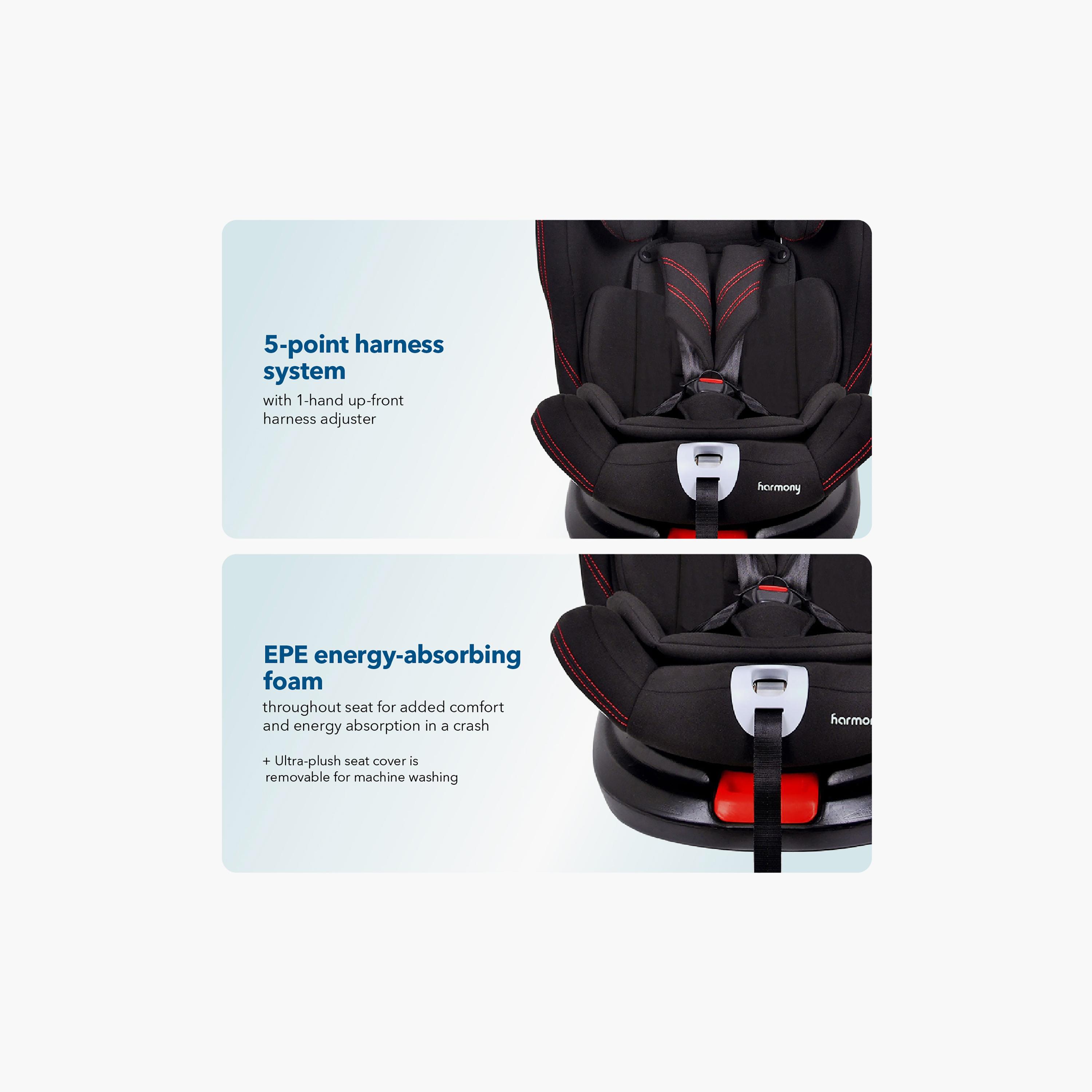 Harmony 3-In-1 Deluxe Car Seat with Isofix & Top Tether-baby-gear-carseats-image-4