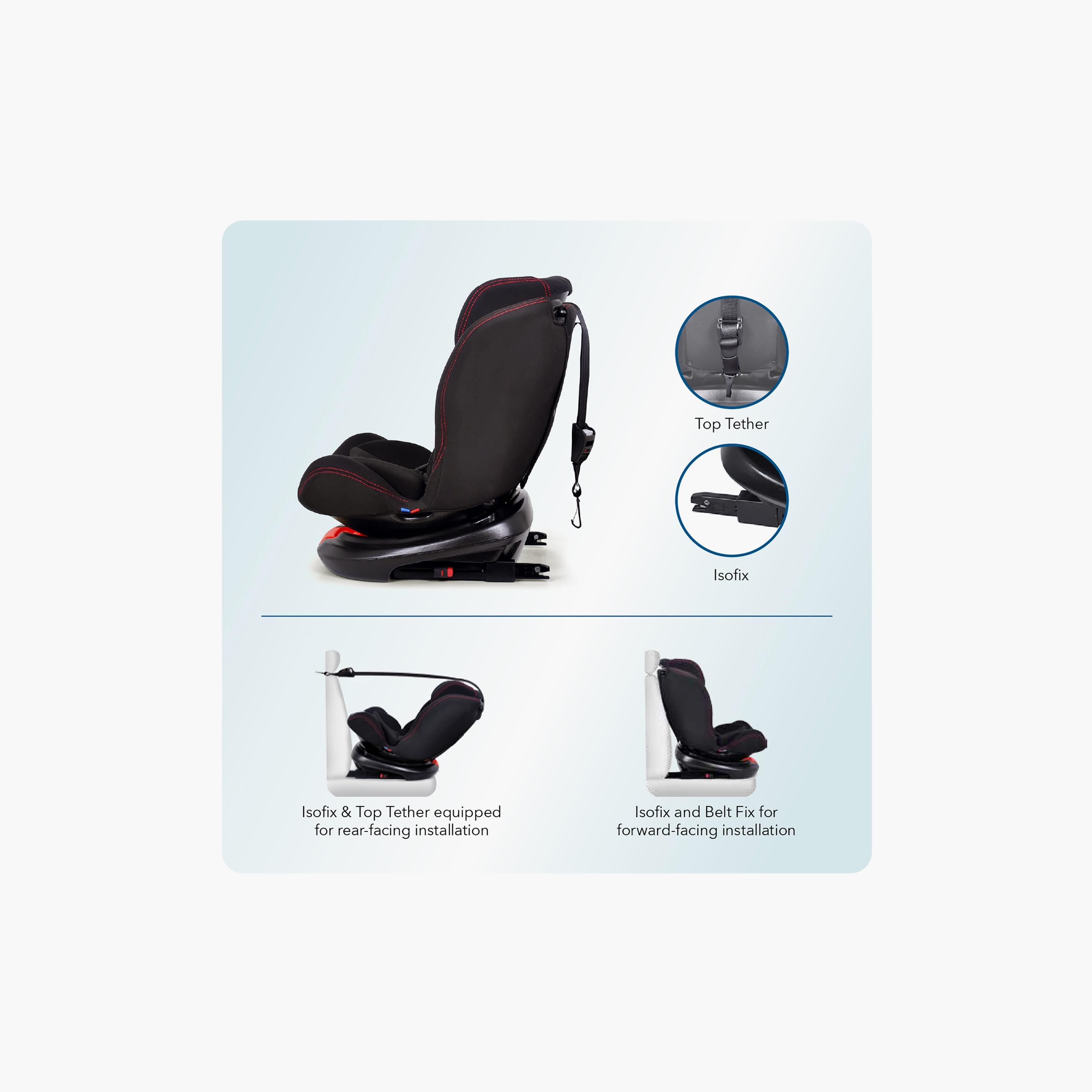 Harmony 3-In-1 Deluxe Car Seat with Isofix & Top Tether-baby-gear-carseats-image-6
