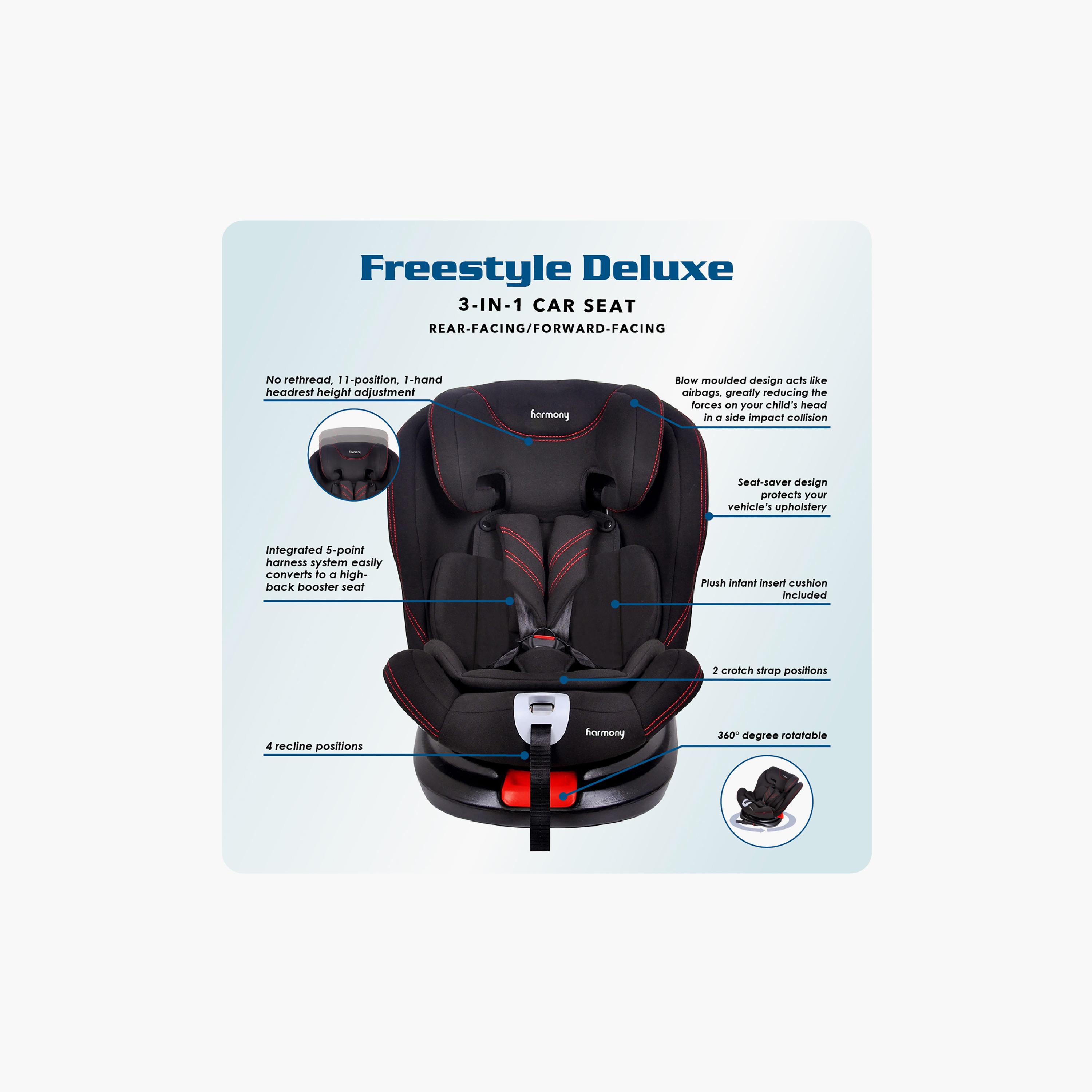 Harmony 3-In-1 Deluxe Car Seat with Isofix & Top Tether-baby-gear-carseats-image-8