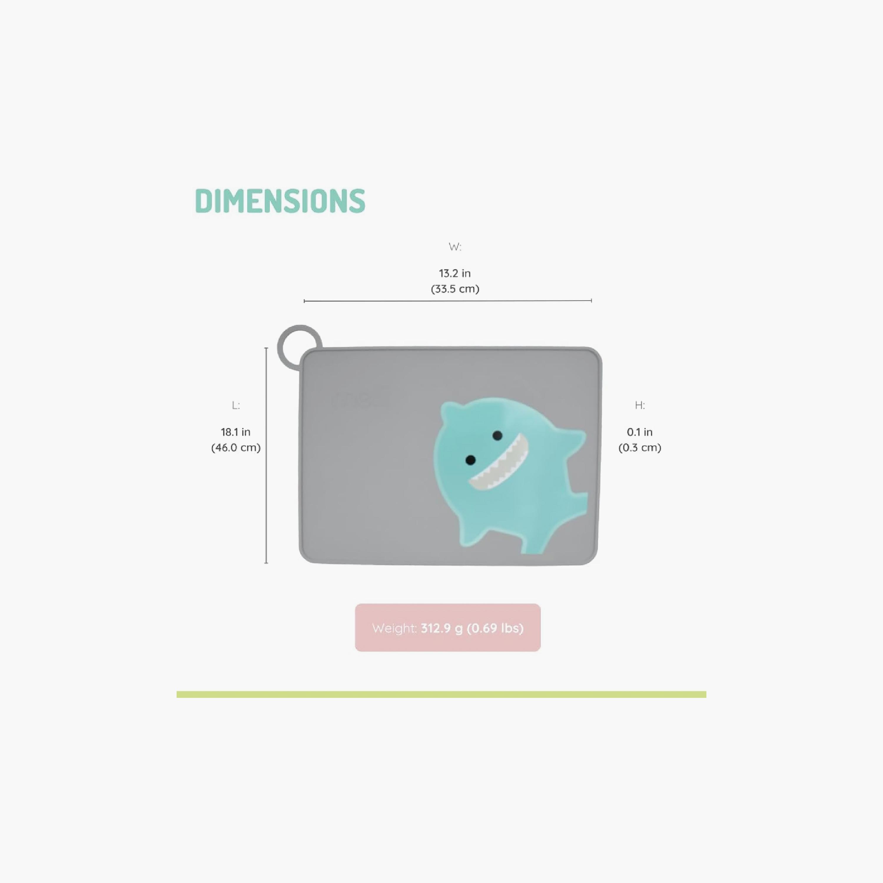 Melli Silicone Placemat - Shark-baby-feeding-mealtimeessentials-image-3