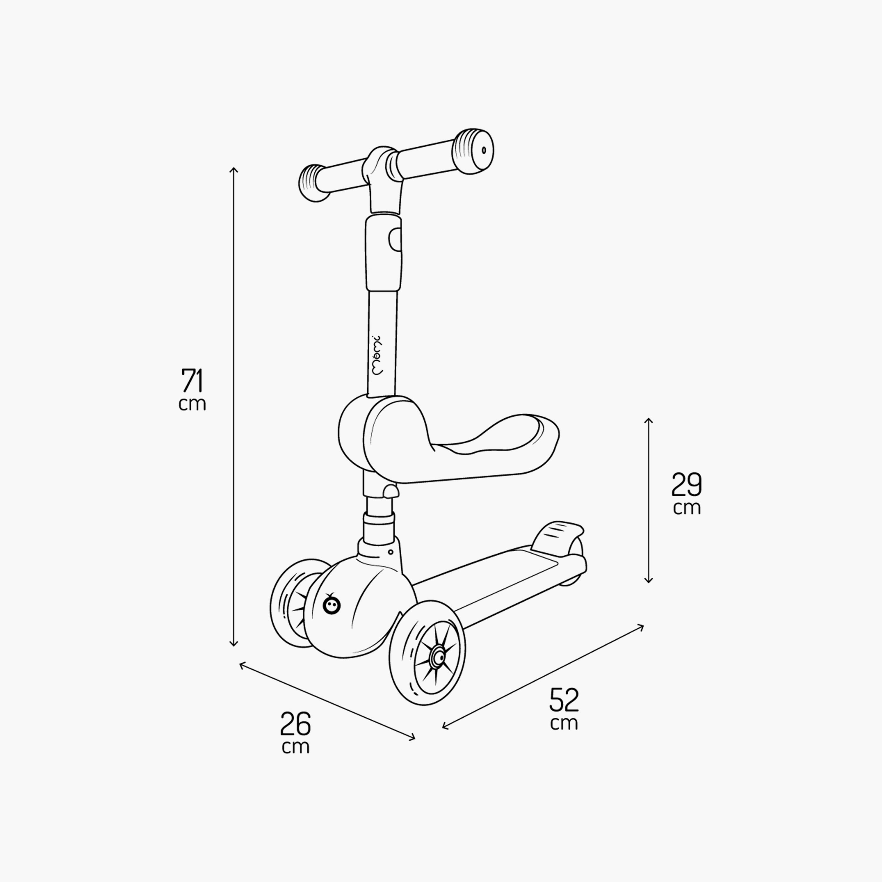 MoMi 2-In-1 Kiuru Scooter & Ride-On-toys-outdoor-scooters-image-8
