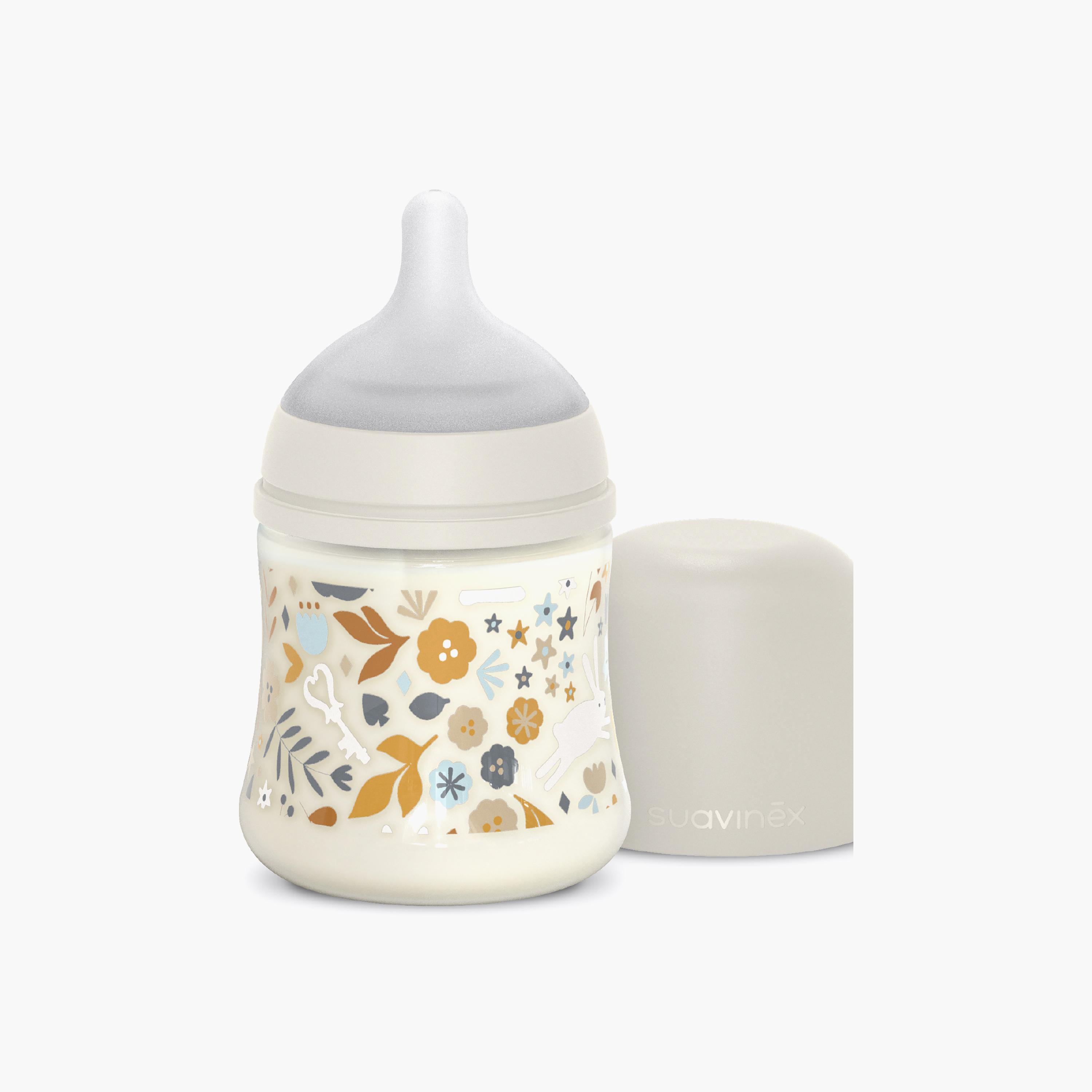 زجاجة رضاعة "بولي أميد" تدفق بطيء مع حلمة من سوافينكس - 150 مل-baby-feeding-feedingbottles-bottlesandteats-image-1