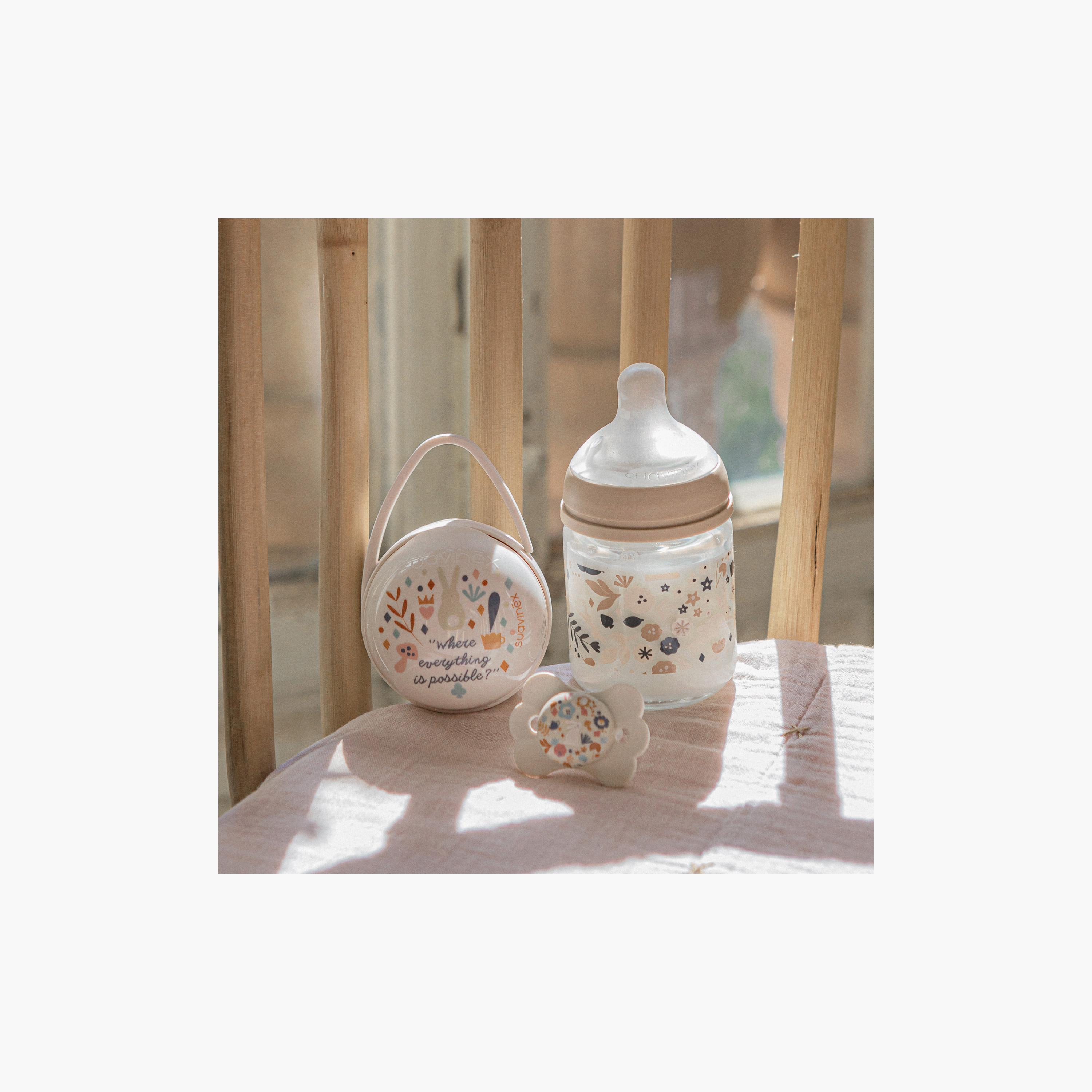 زجاجة رضاعة "بولي أميد" تدفق بطيء مع حلمة من سوافينكس - 150 مل-baby-feeding-feedingbottles-bottlesandteats-image-4