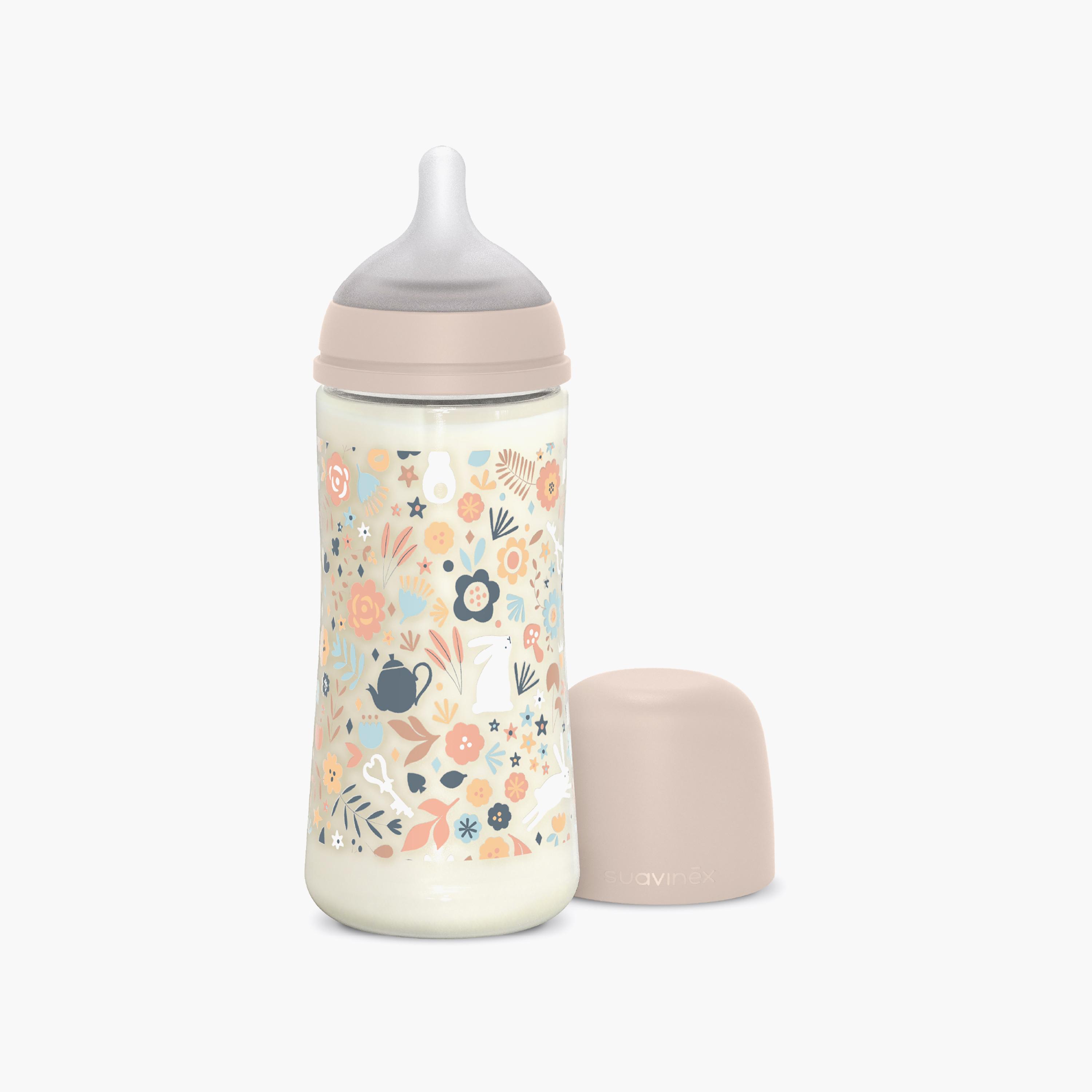 Suavinex Polyamide Slow Flow Feeding Bottle with Teat - 360 ml-baby-feeding-feedingbottles-bottlesandteats-image-1