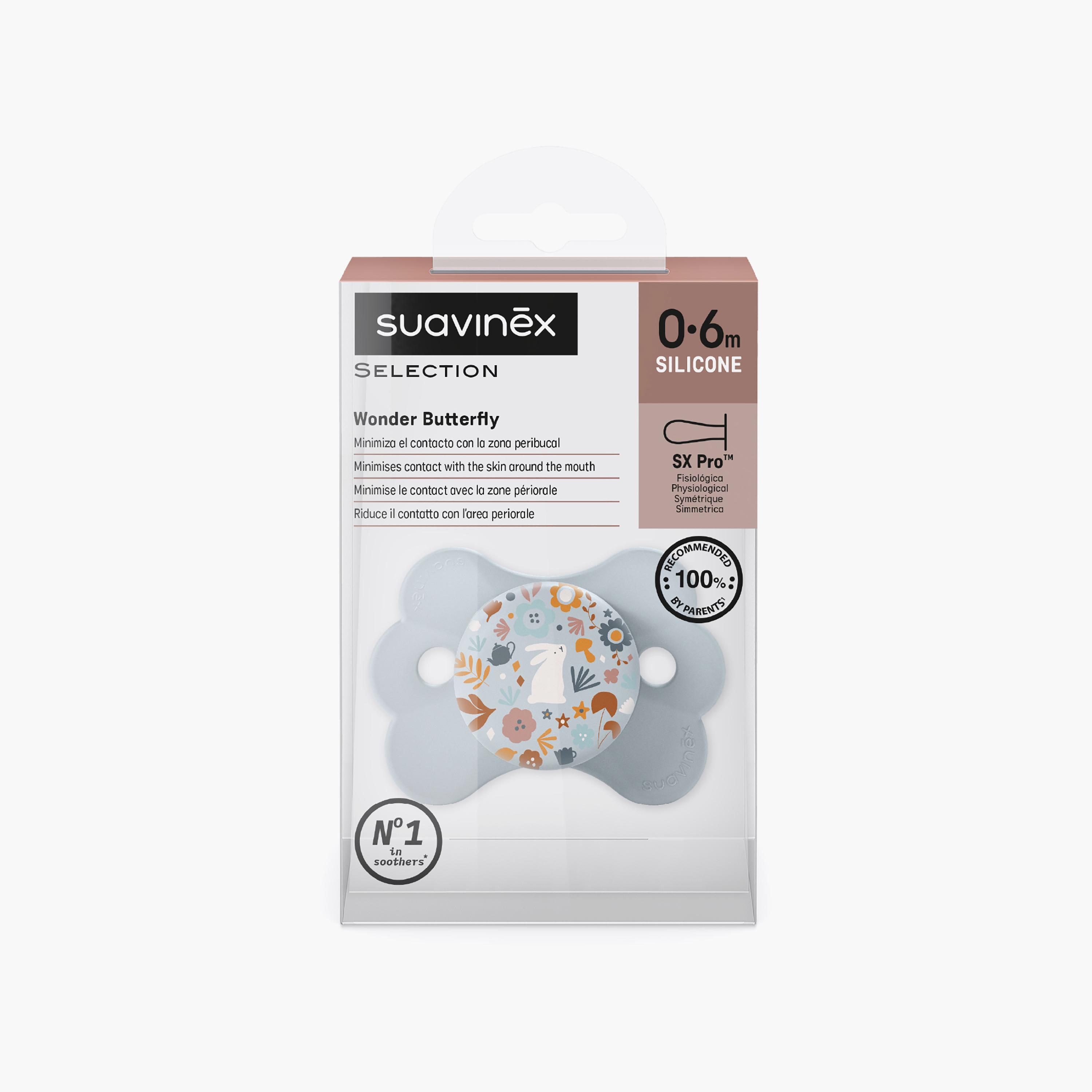 لهاية "إس إكس برو" وندر باترفلاي فائقة النعومة من سوافينكس - من 0 إلى 6 أشهر-baby-feeding-pacifiers-image-13
