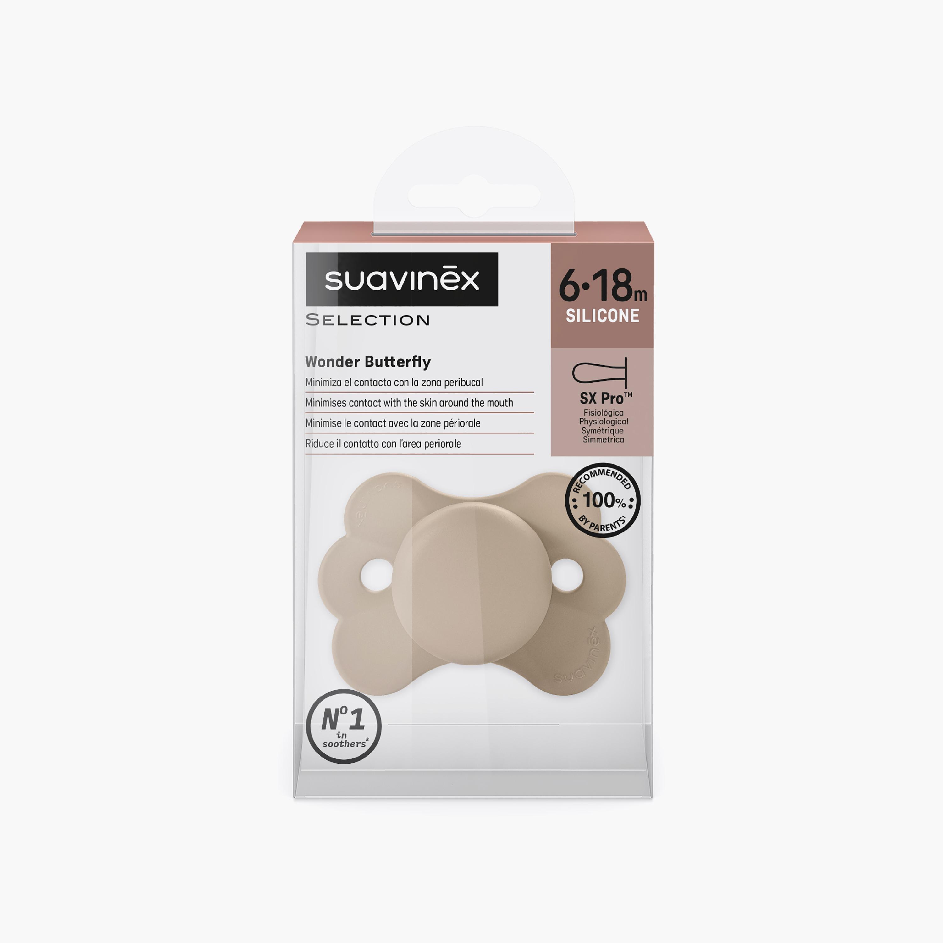 Suavinex Sx Pro Wonder Butterfly Pacifier - 6-18 Months-baby-feeding-pacifiers-image-5