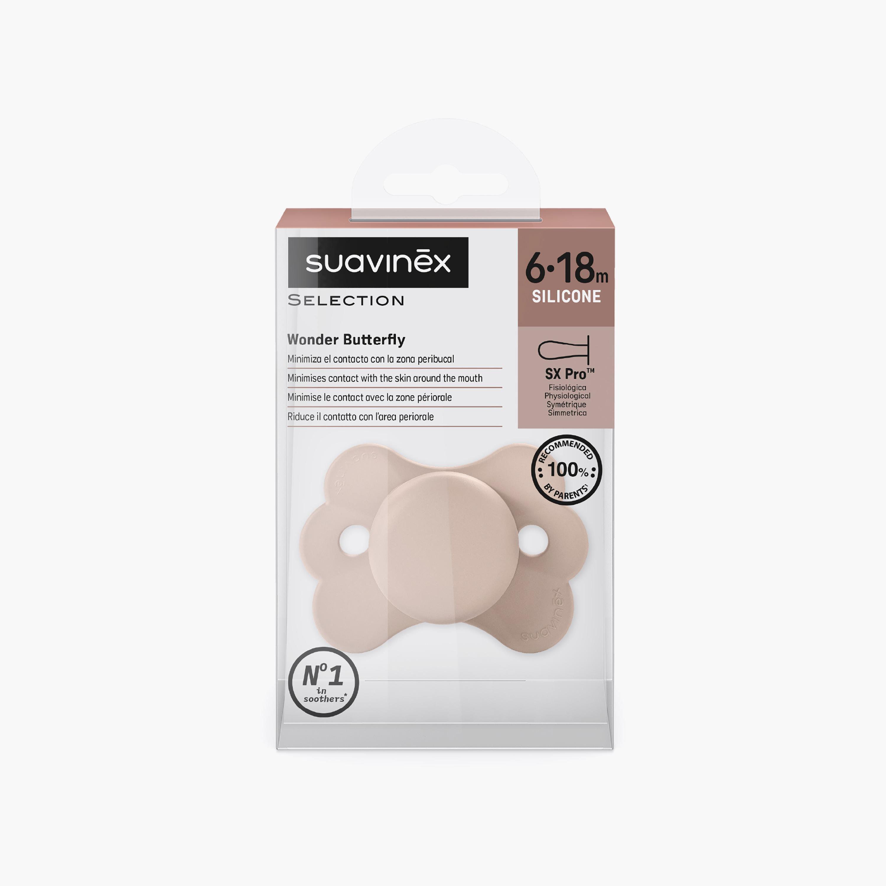 Suavinex Sx Pro Wonder Butterfly Pacifier - 6-18 Months-baby-feeding-pacifiers-image-8