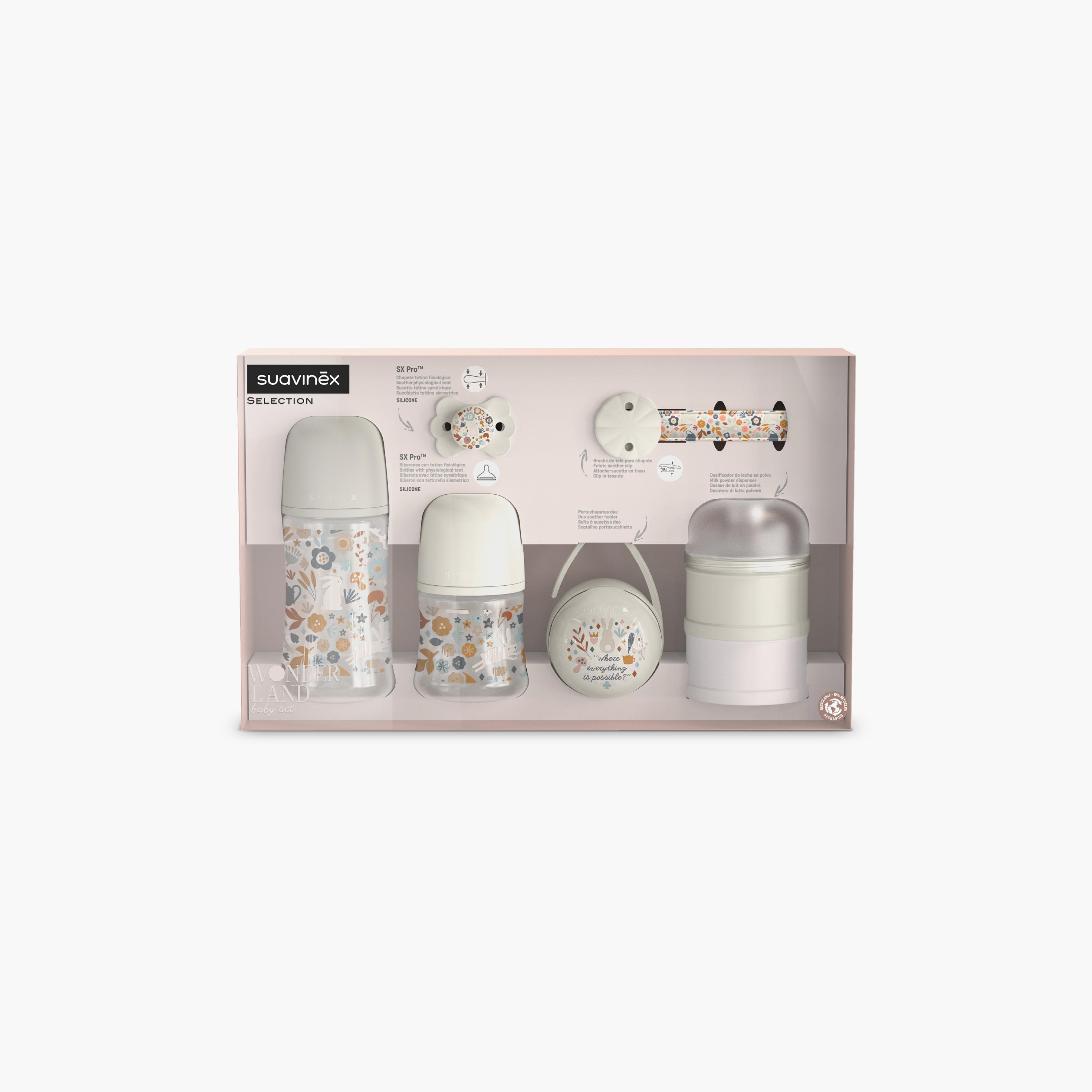 طقم هدايا استقبال المواليد 6 قطع من سوافينكس-baby-feeding-feedingbottles-bottlesandteats-image-3