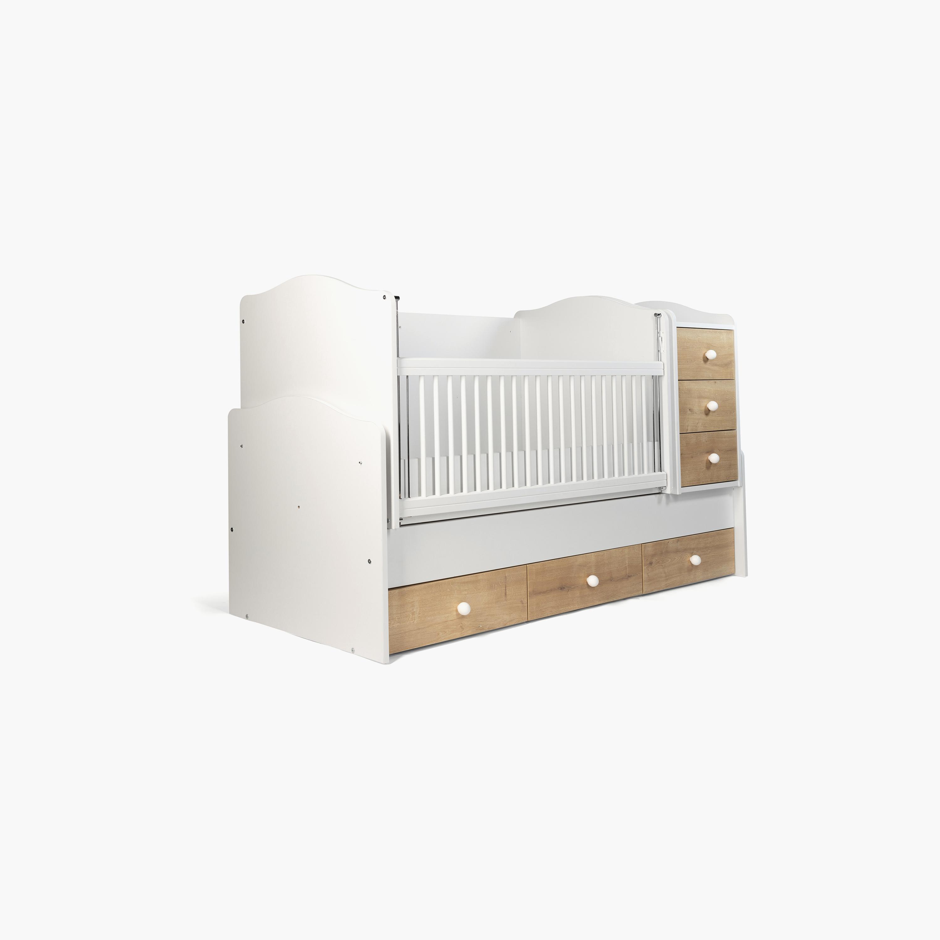 سرير بيليس 3 في 1 قابل للتحويل مع أدراج-baby-nursery-furniture-cribsandbeds-beds-image-8