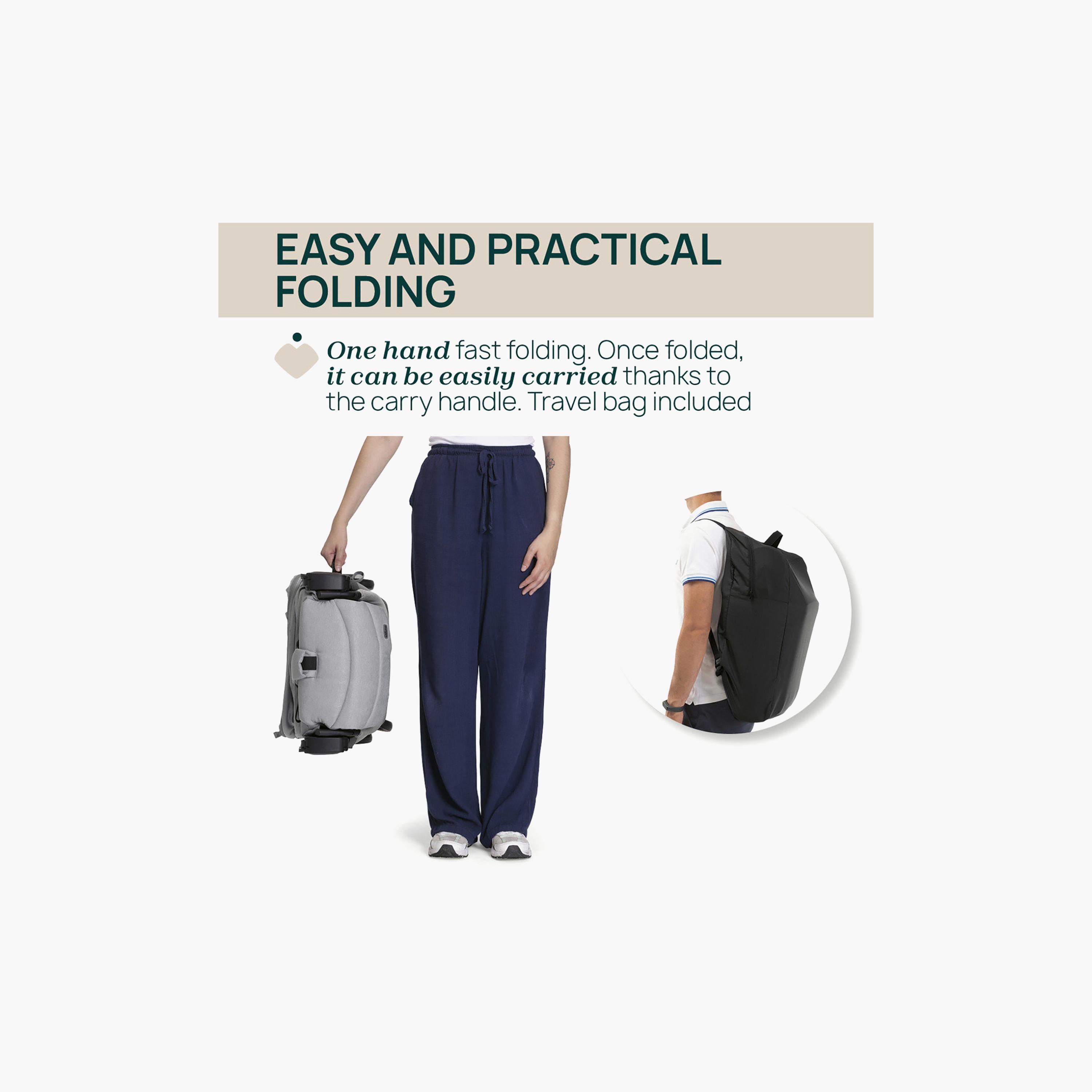 Chicco Foldable Aero-we Stroller with Adjustable Reclining Seat & Canopy-baby-gear-strollersandprams-strollers-image-4