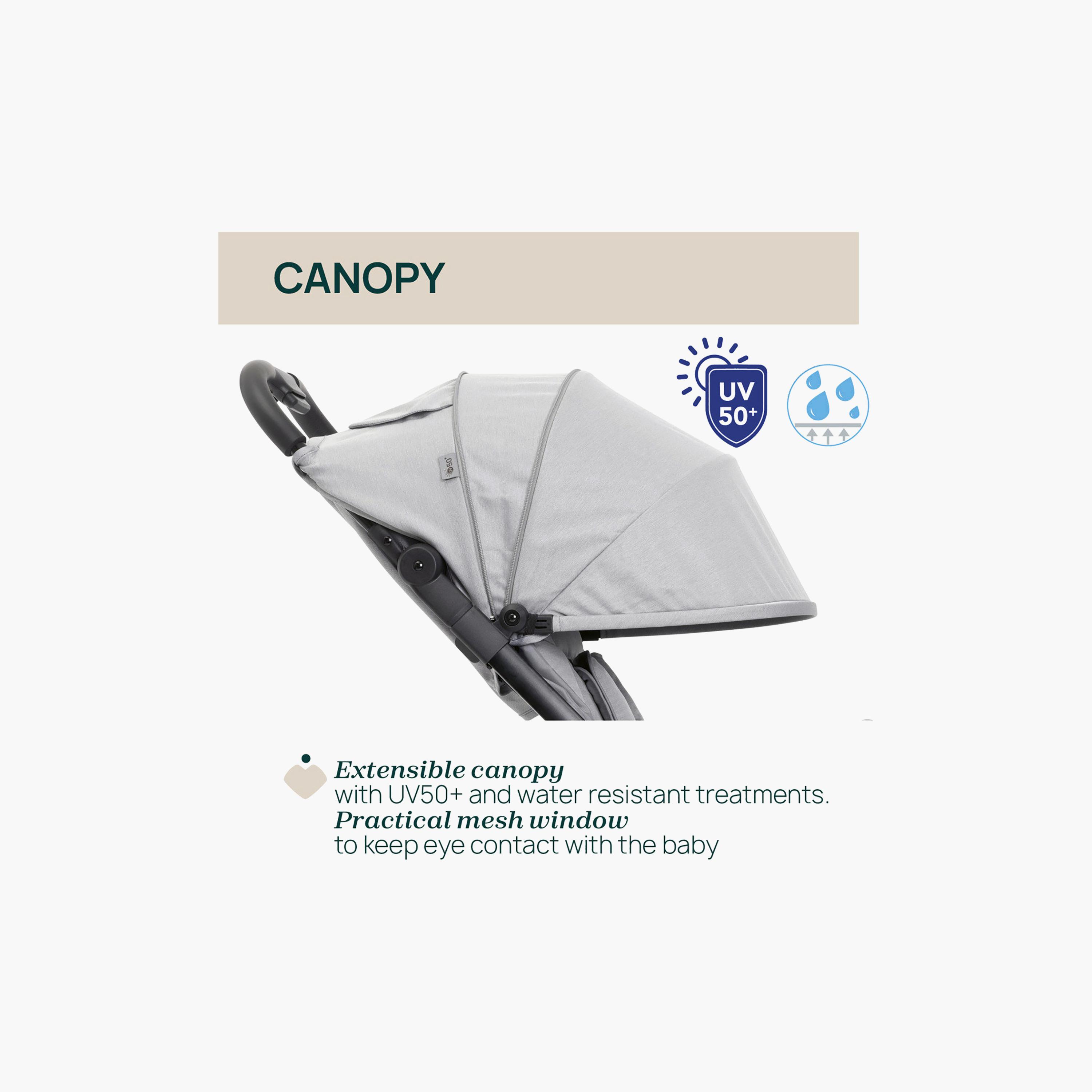 Chicco Foldable Aero-we Stroller with Adjustable Reclining Seat & Canopy-baby-gear-strollersandprams-strollers-image-6