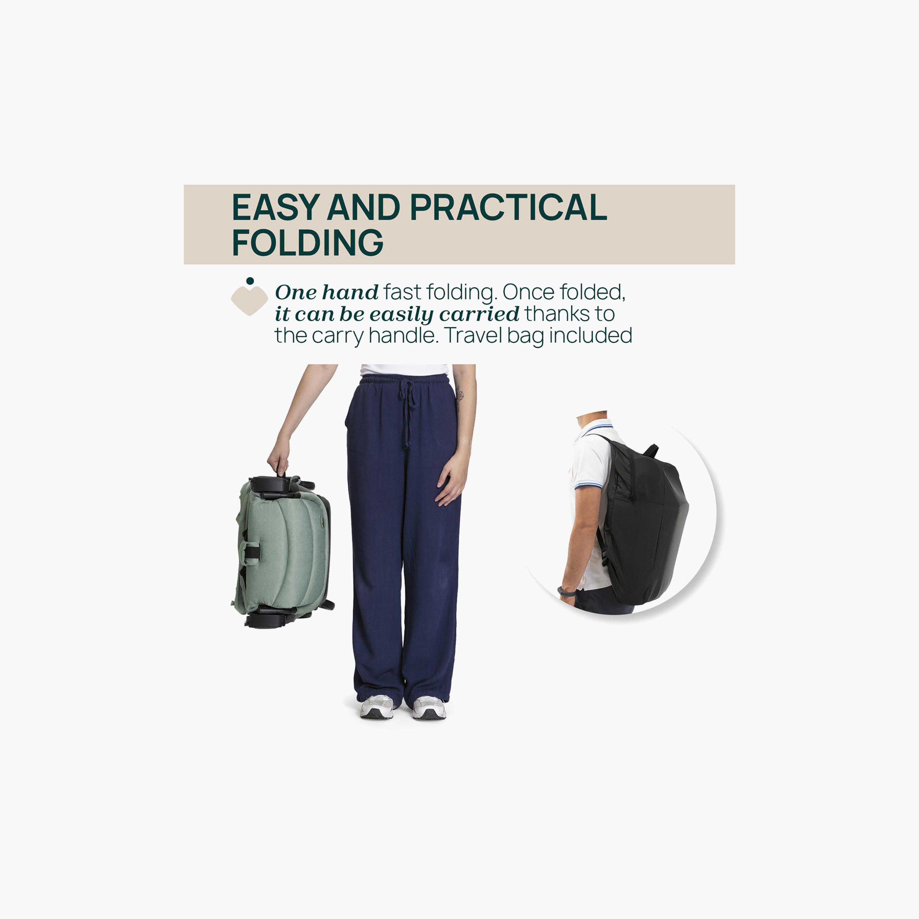 Chicco Foldable Aero-we Stroller with Adjustable Reclining Seat & Canopy-baby-gear-strollersandprams-strollers-image-4