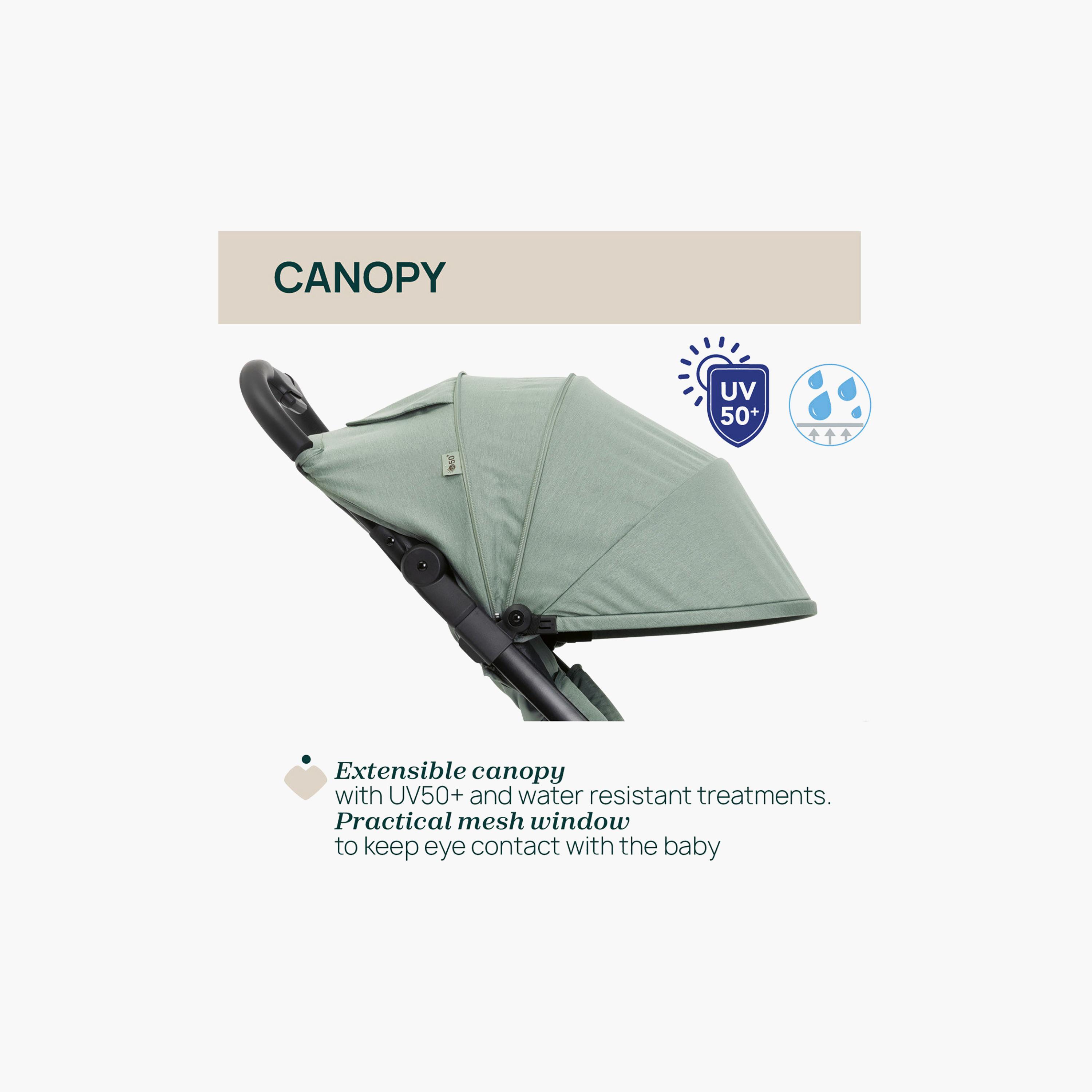 Chicco Foldable Aero-we Stroller with Adjustable Reclining Seat & Canopy-baby-gear-strollersandprams-strollers-image-6