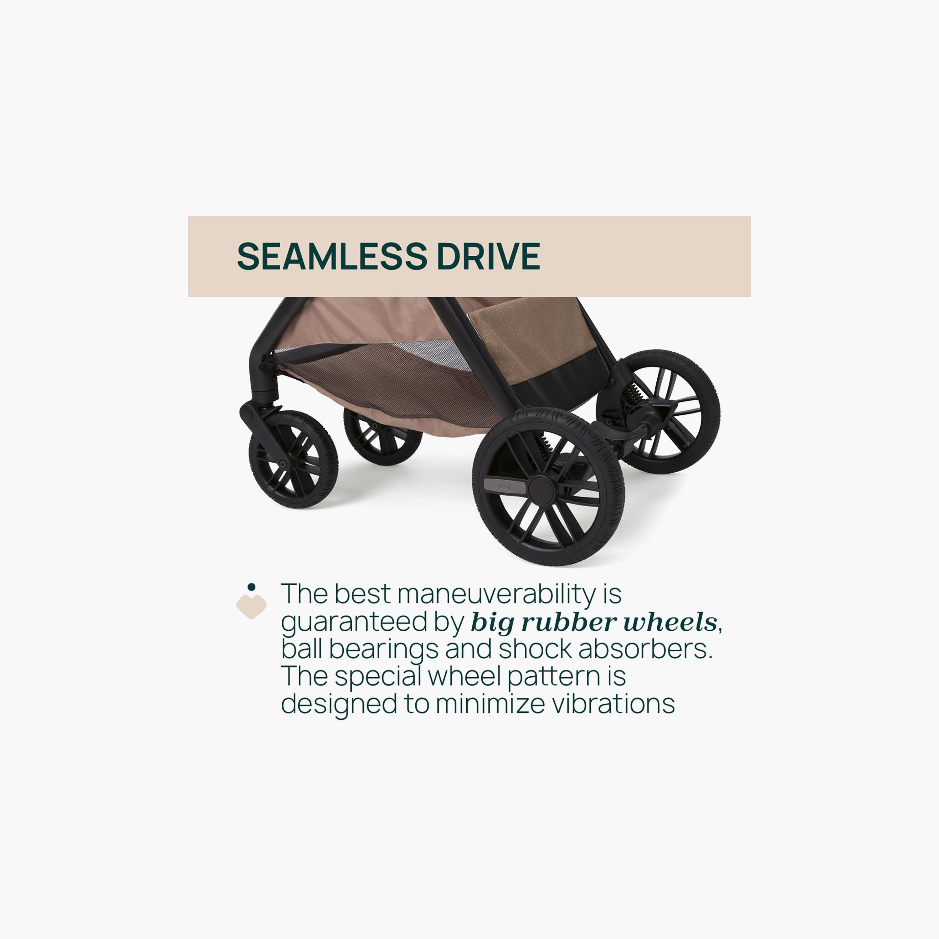 Chicco Foldable Strollers with Adjustable Reclining Seat & Canopy-baby-gear-strollersandprams-strollers-image-7