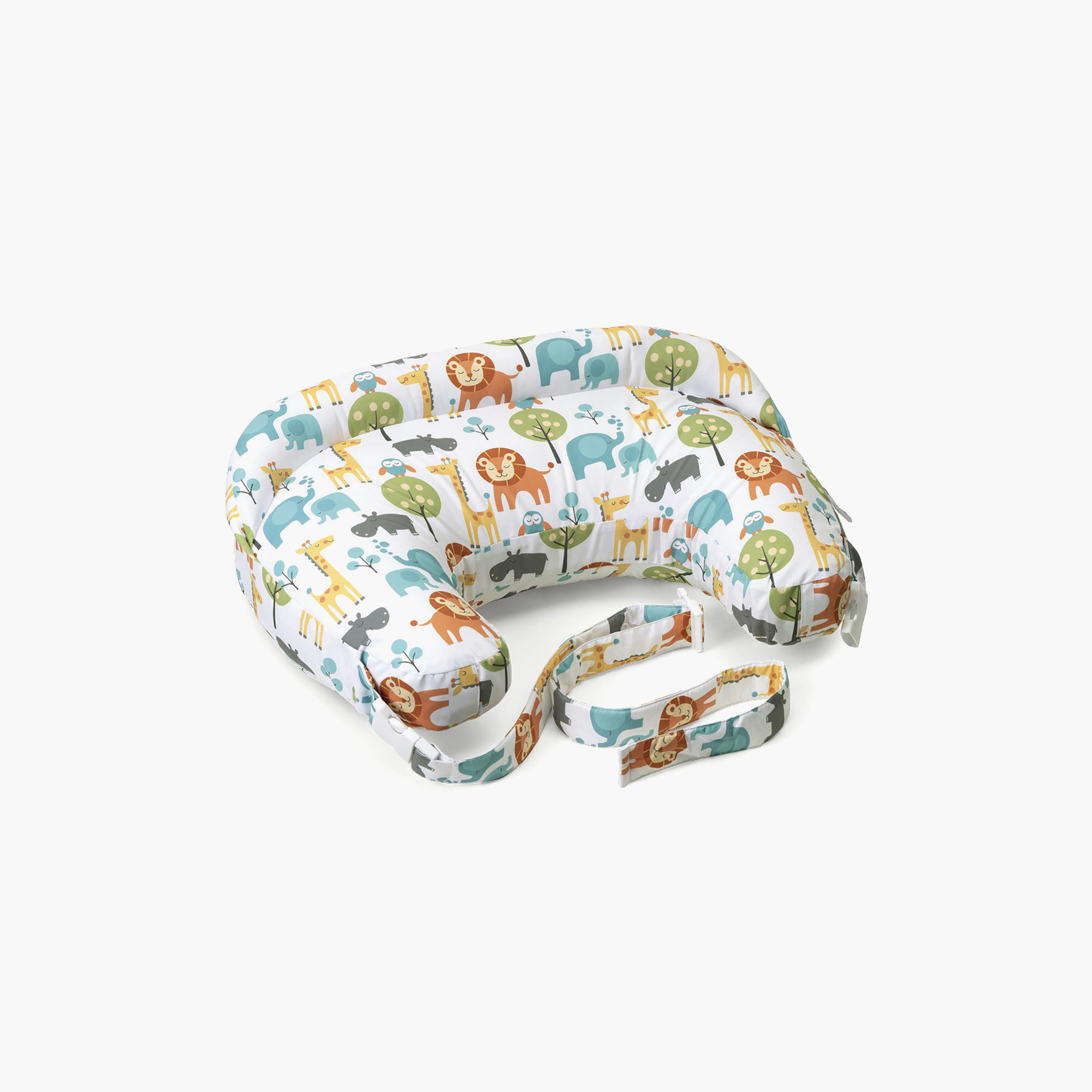 Chicco Boppy Deluxe Nursing Pillow - Fish Fun-baby-feeding-breastfeedingandcare-image-1