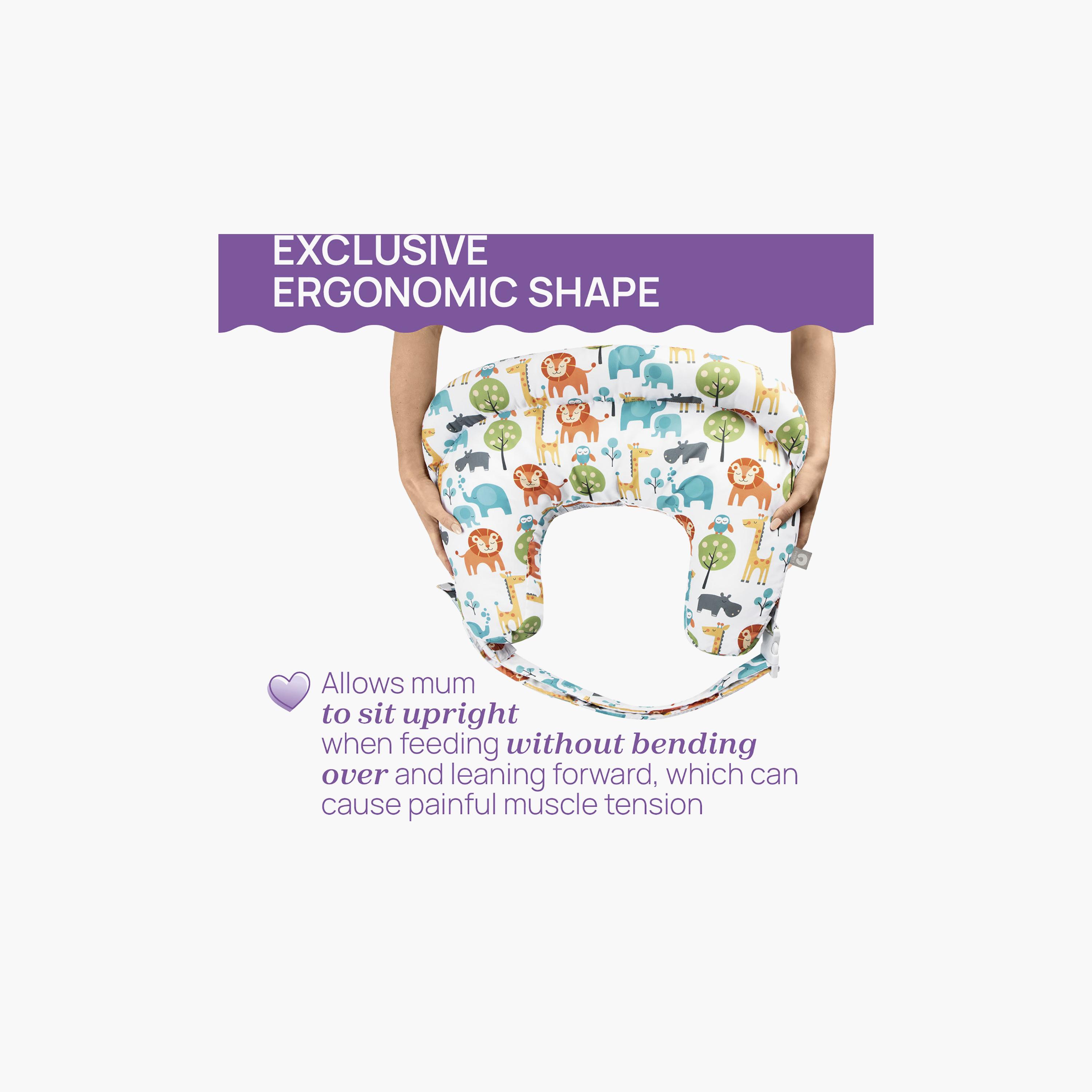 Chicco Boppy Deluxe Nursing Pillow - Hello Baby-baby-feeding-breastfeedingandcare-image-2