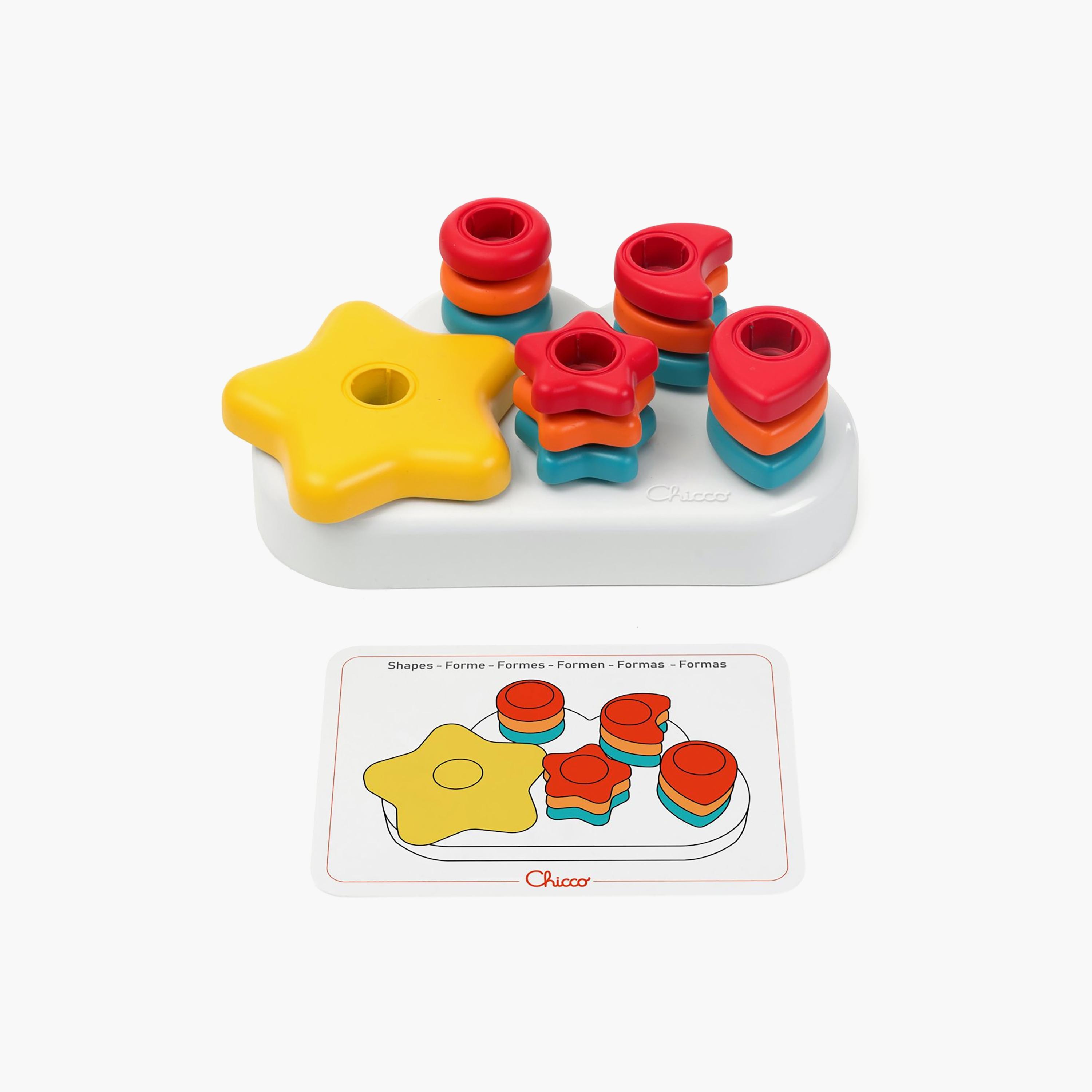 لعبة كلاود بين 2 في 1 مكونة من 16 قطعة - 1-3 سنوات من شيكو-toys-babyandtoddlertoys-stackingandnestingtoys-image-3
