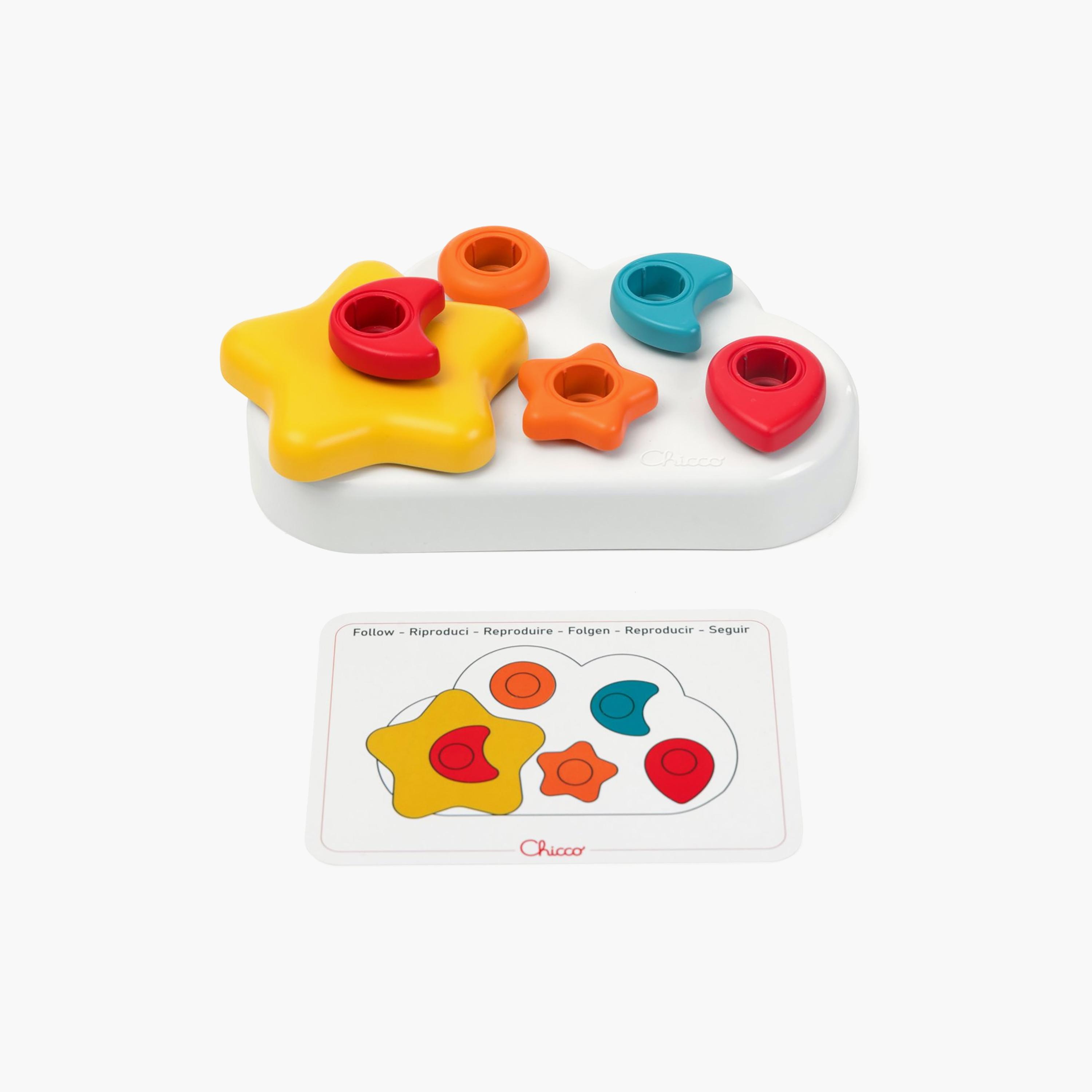 لعبة كلاود بين 2 في 1 مكونة من 16 قطعة - 1-3 سنوات من شيكو-toys-babyandtoddlertoys-stackingandnestingtoys-image-4
