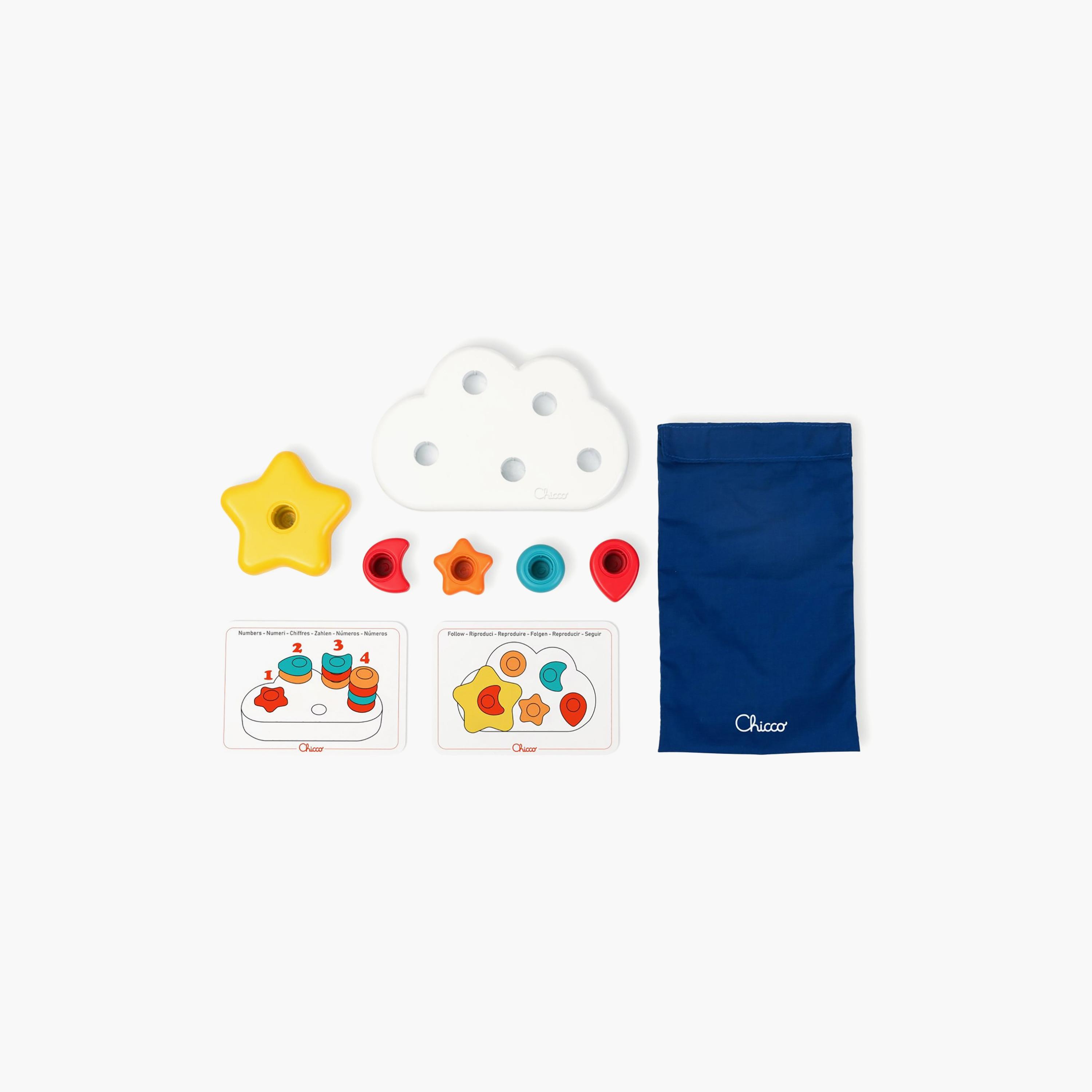 لعبة كلاود بين 2 في 1 مكونة من 16 قطعة - 1-3 سنوات من شيكو-toys-babyandtoddlertoys-stackingandnestingtoys-image-7