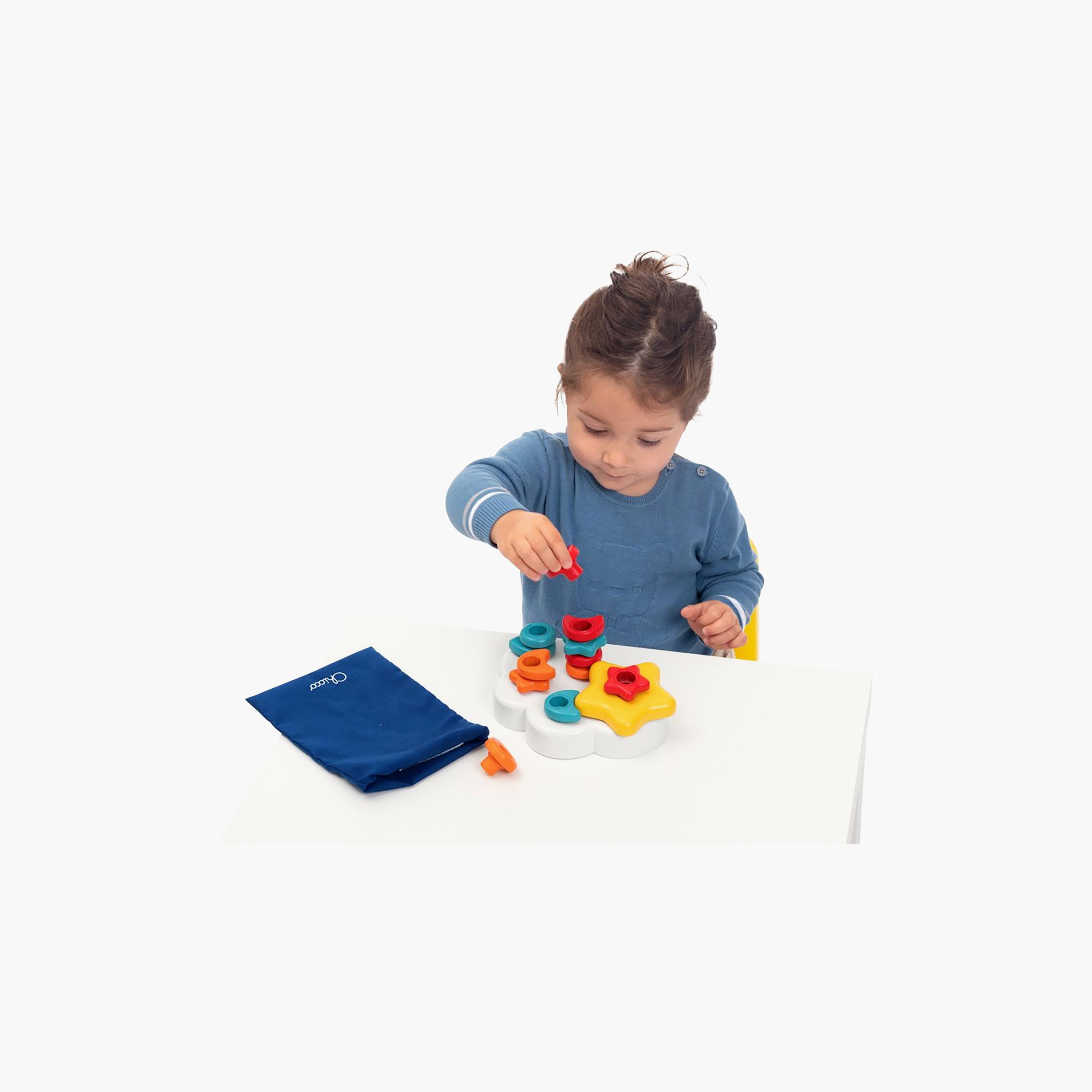 لعبة كلاود بين 2 في 1 مكونة من 16 قطعة - 1-3 سنوات من شيكو-toys-babyandtoddlertoys-stackingandnestingtoys-image-8