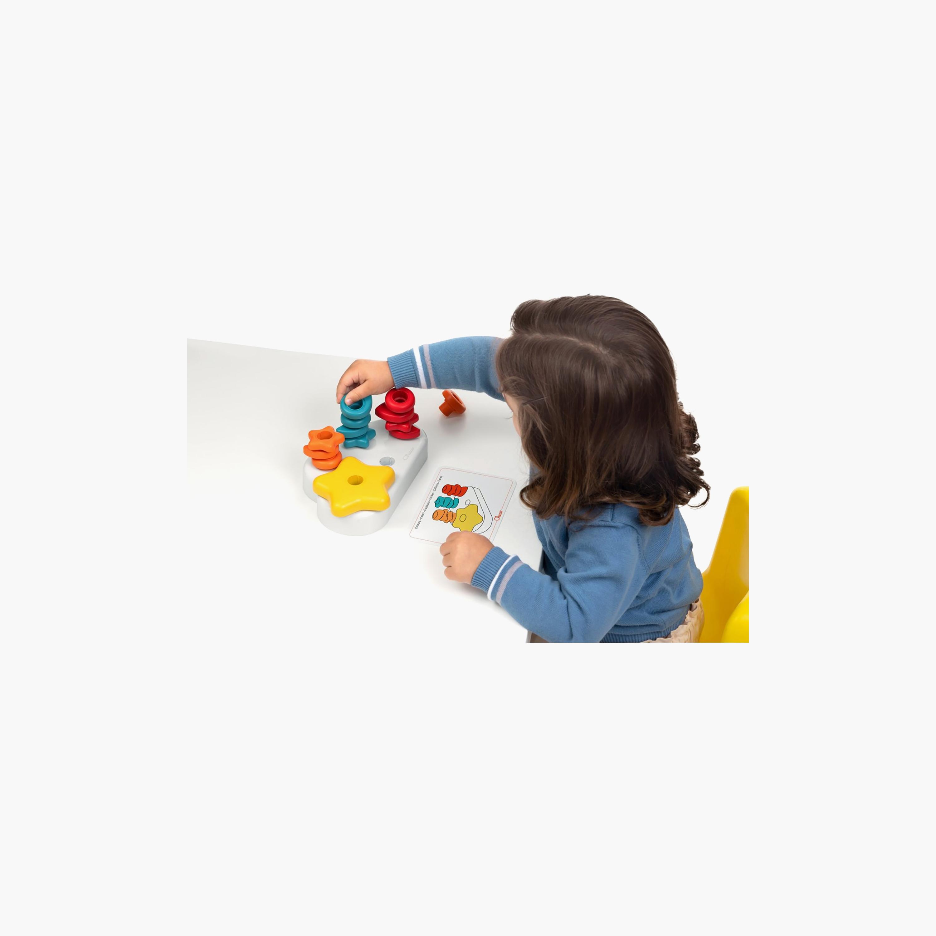 لعبة كلاود بين 2 في 1 مكونة من 16 قطعة - 1-3 سنوات من شيكو-toys-babyandtoddlertoys-stackingandnestingtoys-image-9