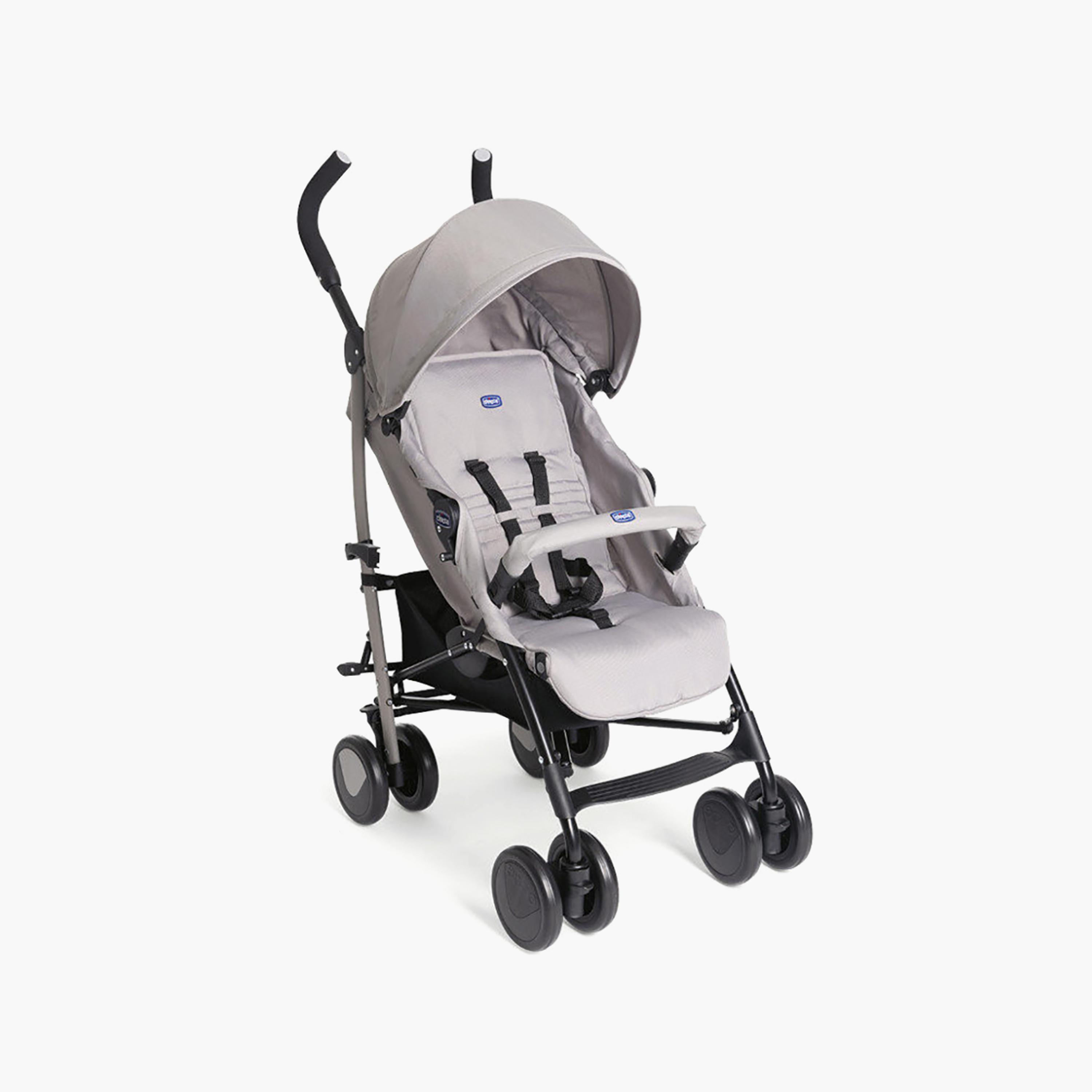 Chicco Echo Lite Stroller with Adjustable Reclining Seat & Canopy-baby-gear-strollersandprams-strollers-image-1