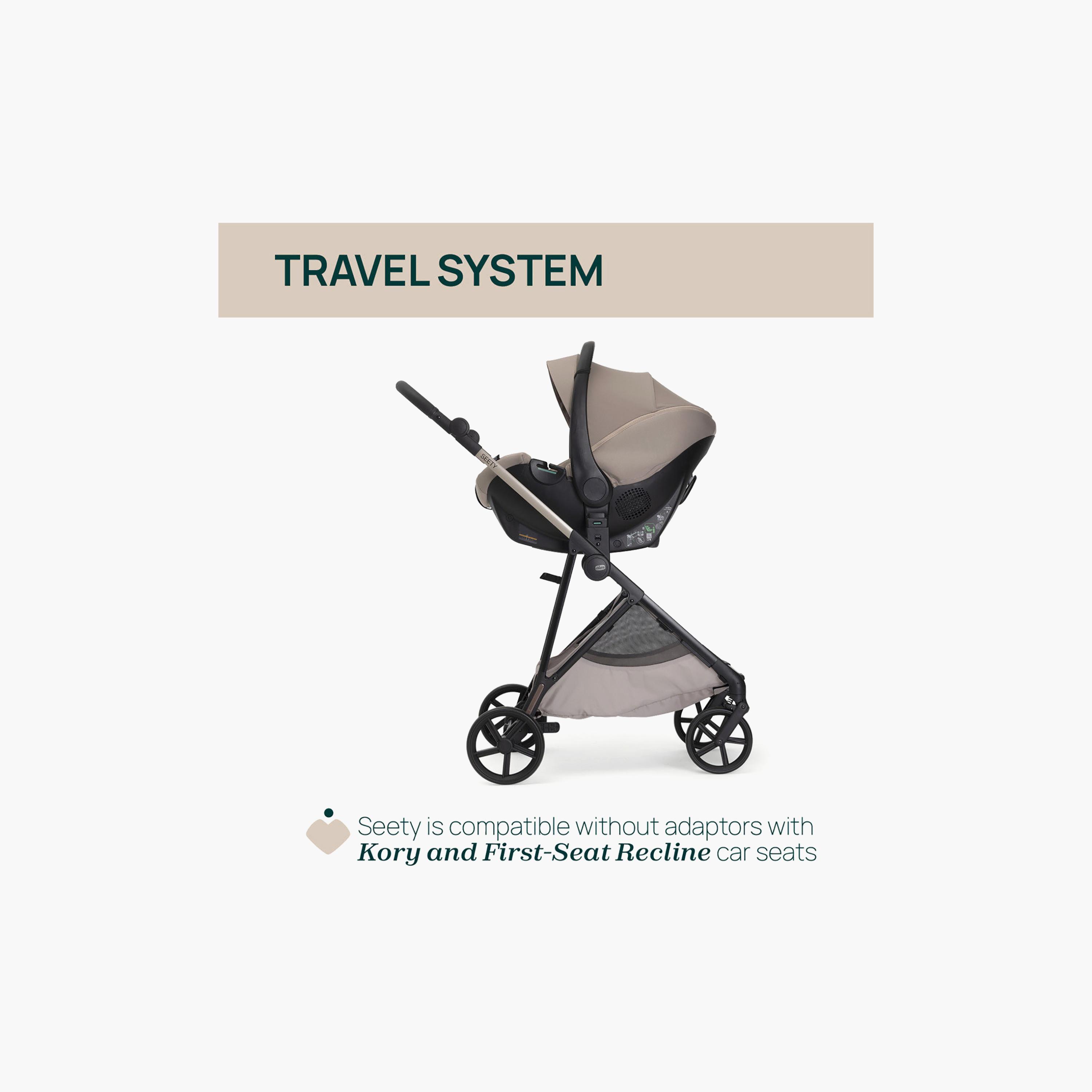 Chicco Seety Stroller with Adjustable Reclining Seat & Canopy-baby-gear-strollersandprams-strollers-image-7