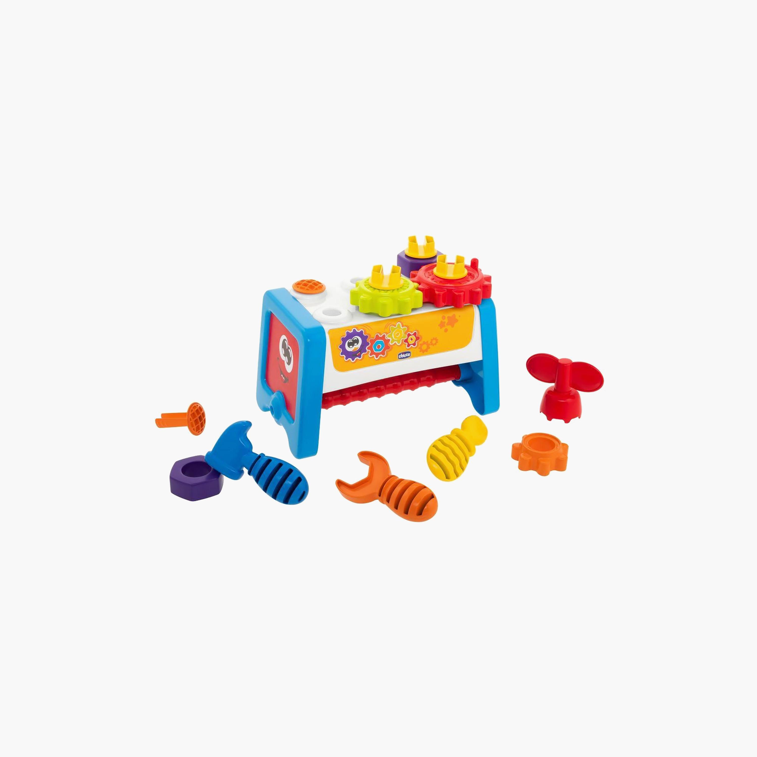 لعبة فرز أدوات العمل والتروس 2 في 1 سمارت بلاي مع الملحقات من شيكو-baby-infantactivity-image-1