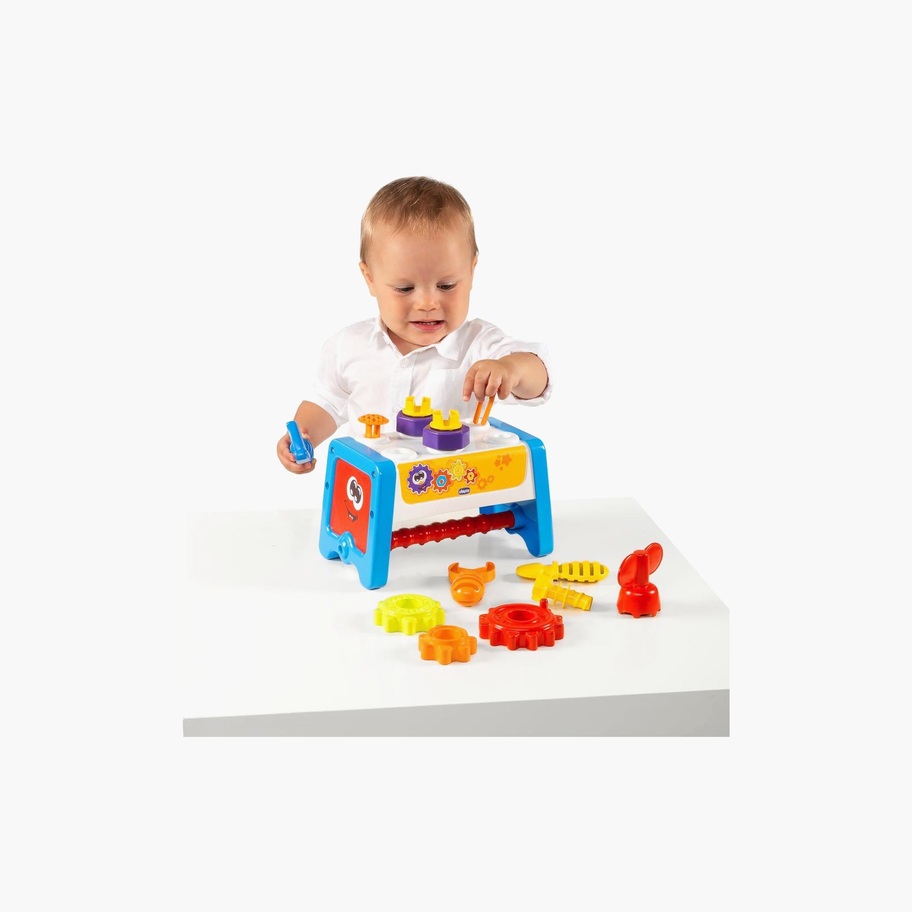 لعبة فرز أدوات العمل والتروس 2 في 1 سمارت بلاي مع الملحقات من شيكو-baby-infantactivity-image-4