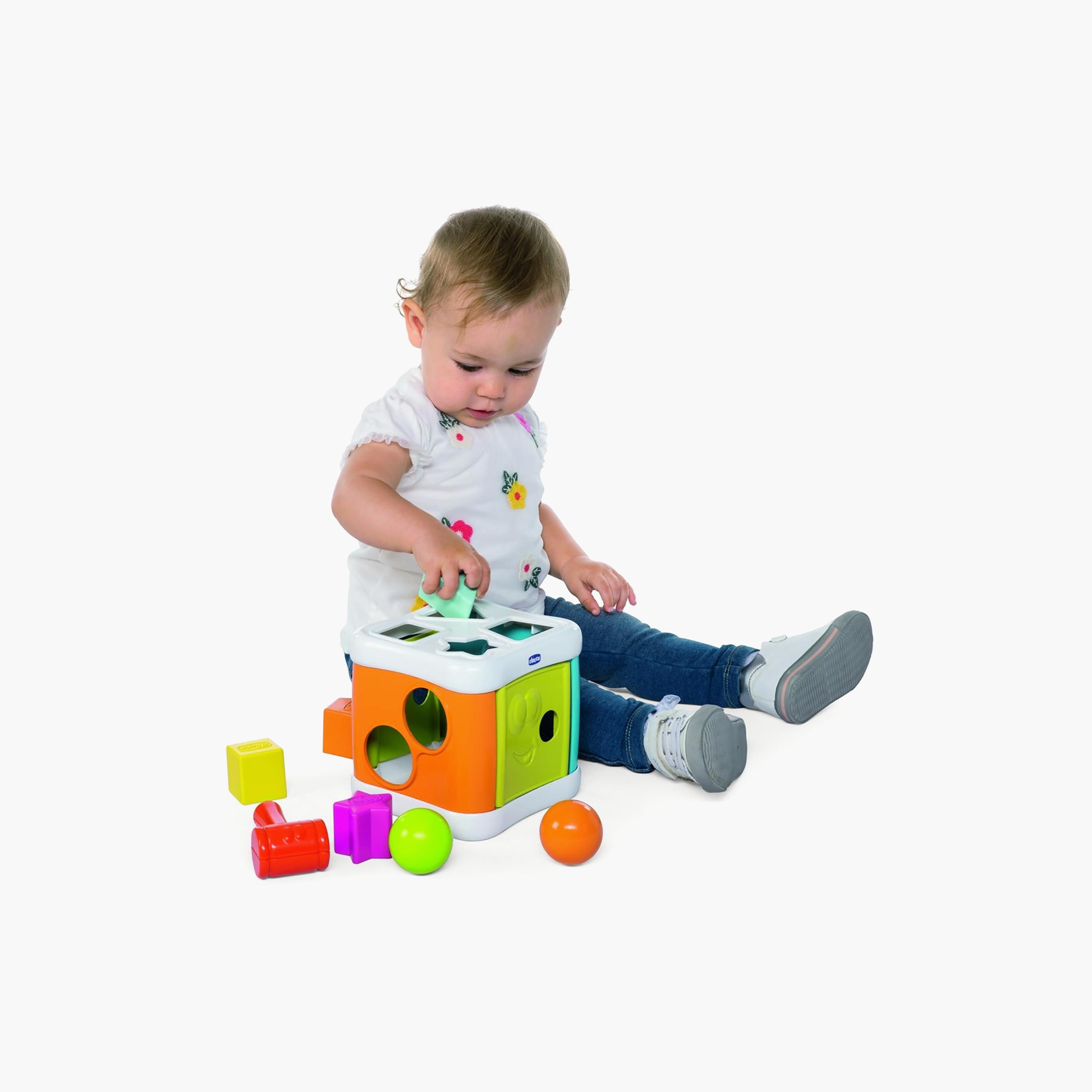 Chicco Smart Play Sort & Beat Cube Sorter with Accessories-baby-infantactivity-image-3