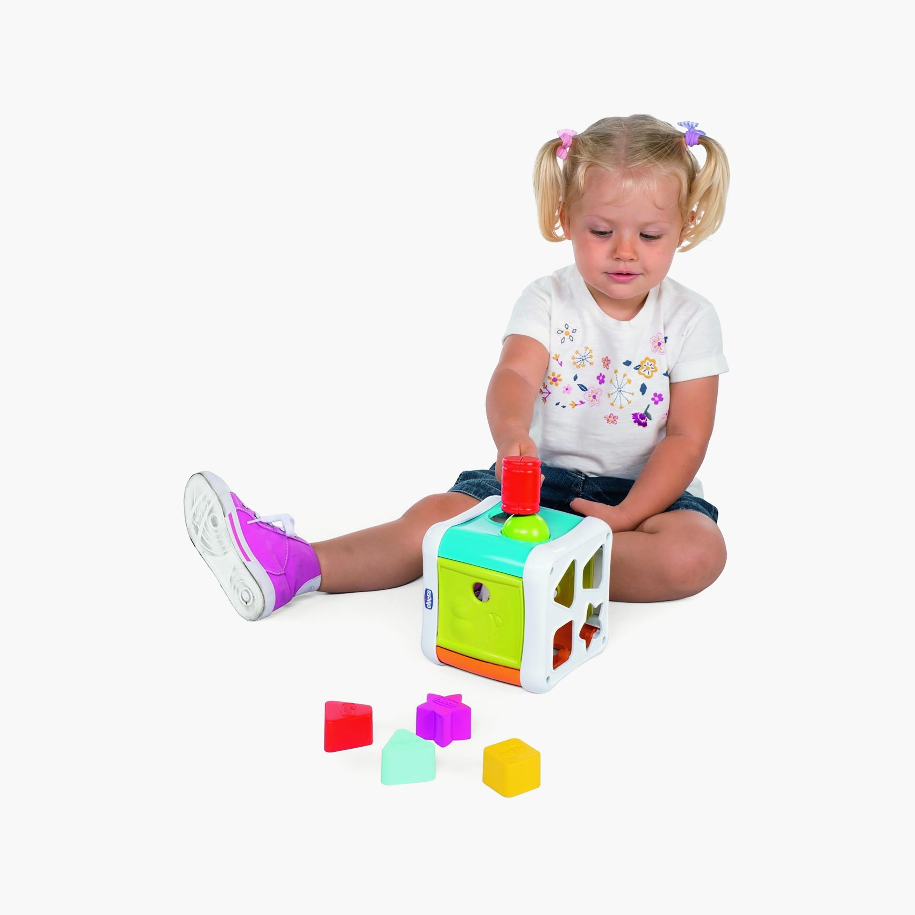 Chicco Smart Play Sort & Beat Cube Sorter with Accessories-baby-infantactivity-image-4