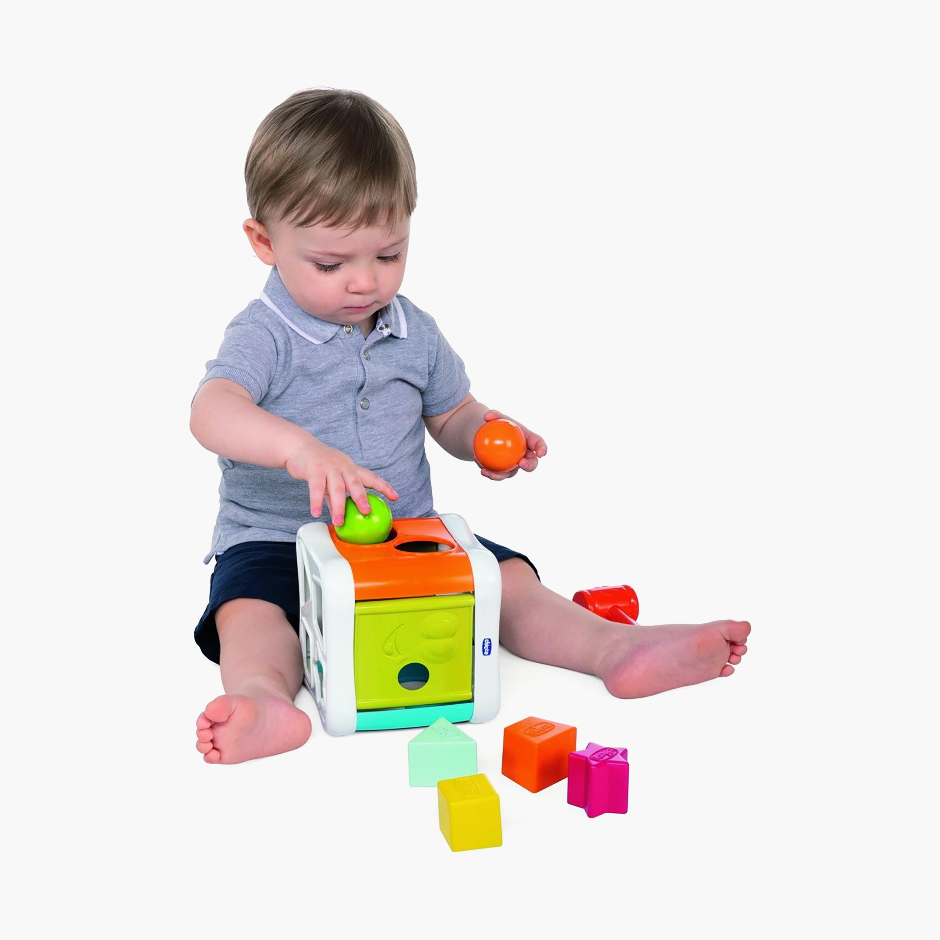 Chicco Smart Play Sort & Beat Cube Sorter with Accessories-baby-infantactivity-image-5