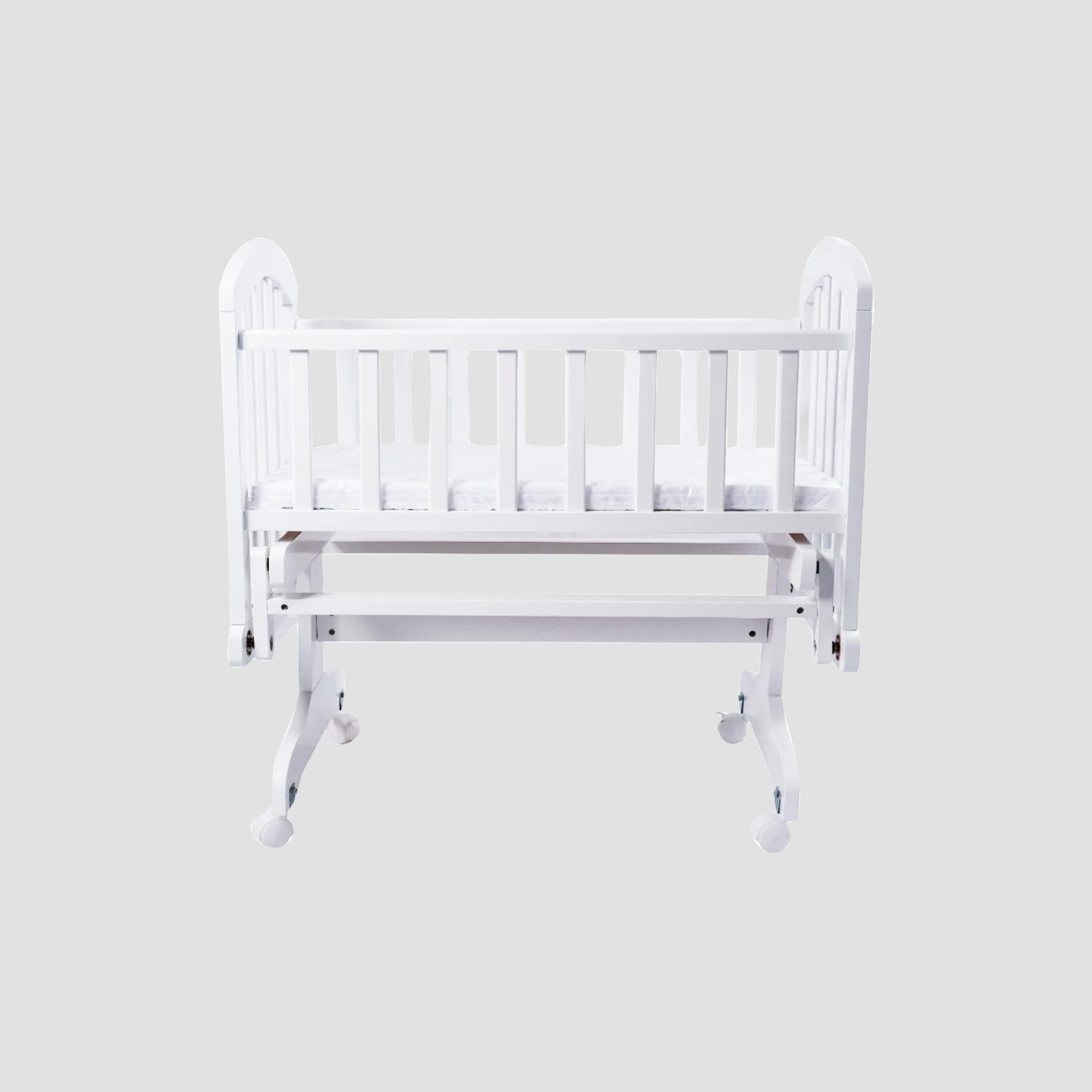 Mini Panda Wooden Lullaby Bed - 0-6 Months-baby-nursery-furniture-cribsandbeds-beds-image-4