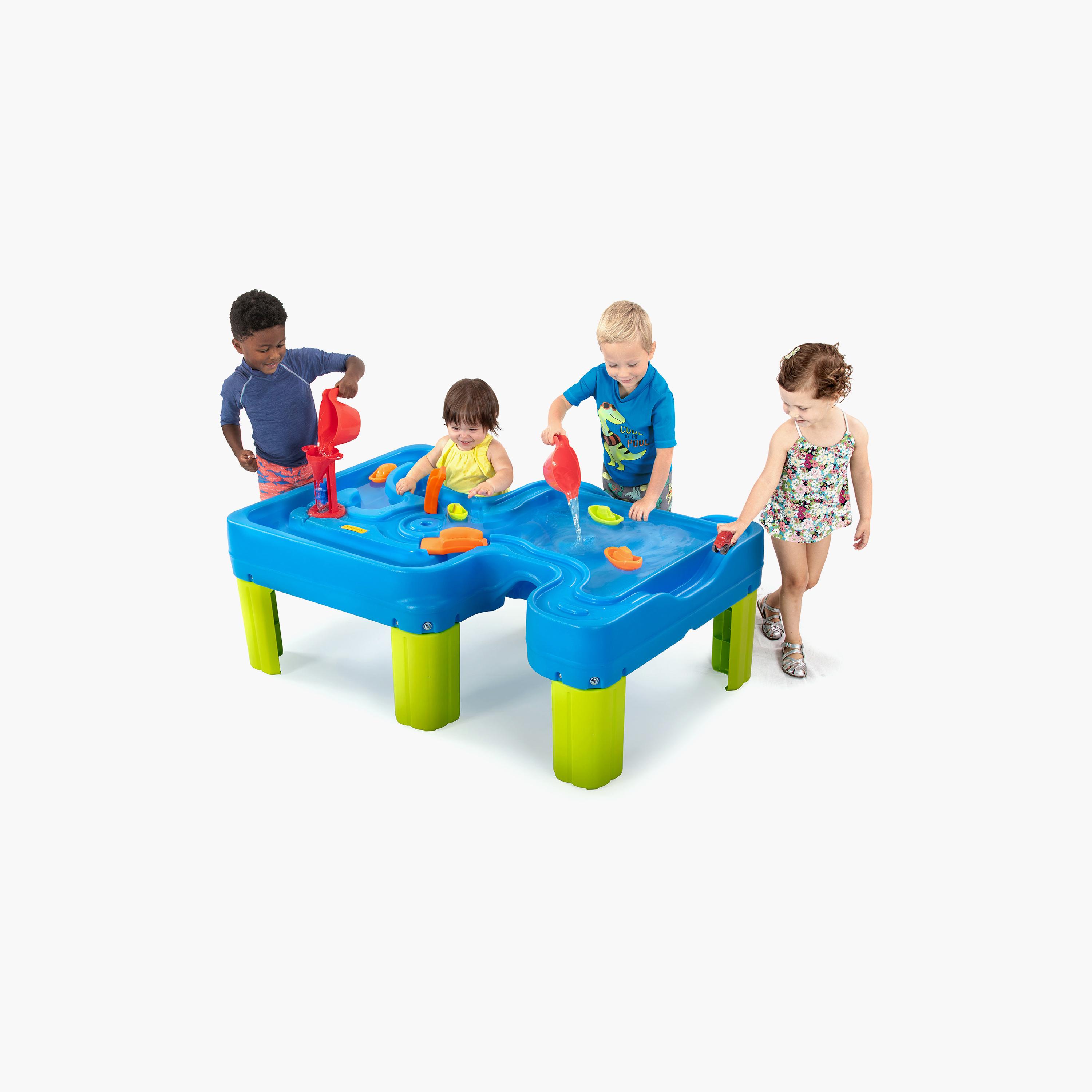 Simplay3 Big River & Roads Water Play Table 3+ Years - Blue-baby-infantactivity-image-2
