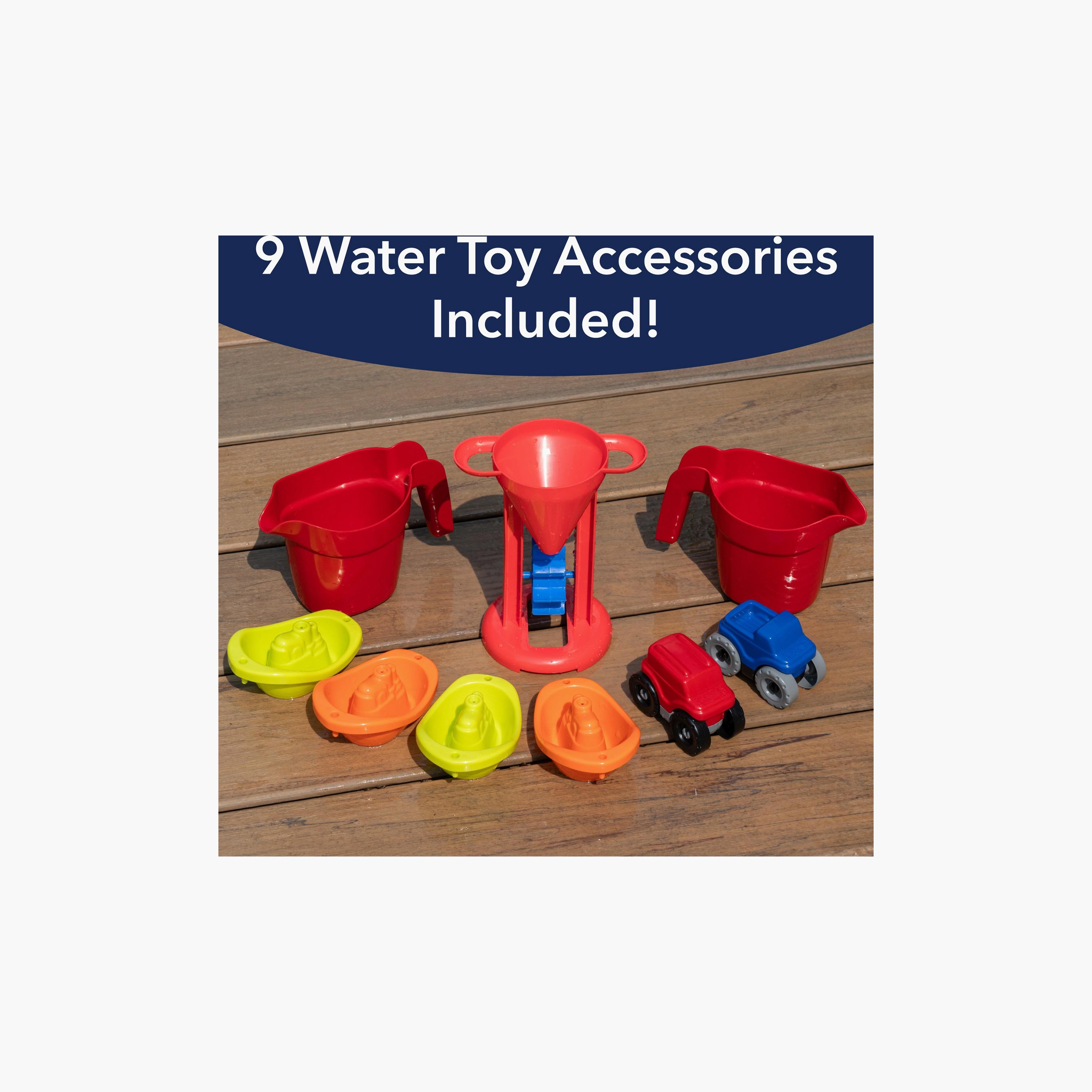 Simplay3 Big River & Roads Water Play Table 3+ Years - Blue-baby-infantactivity-image-3